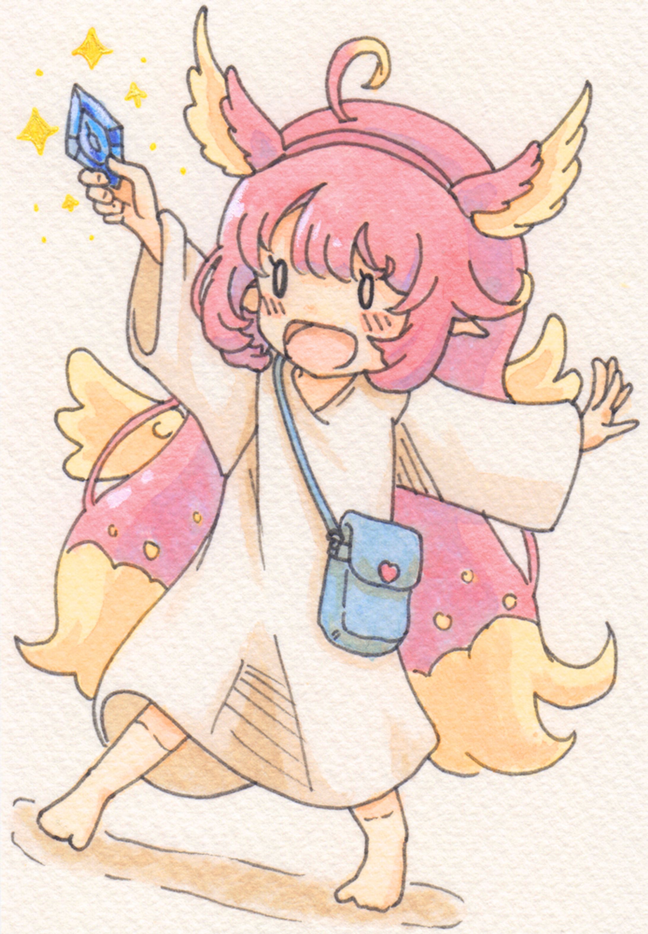 カーバンクル耳のラフィちゃん-1