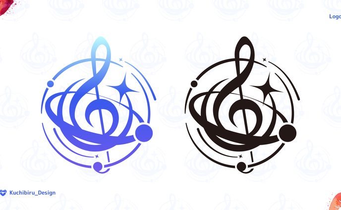 碧宙ひらく / Symbol Logo Design