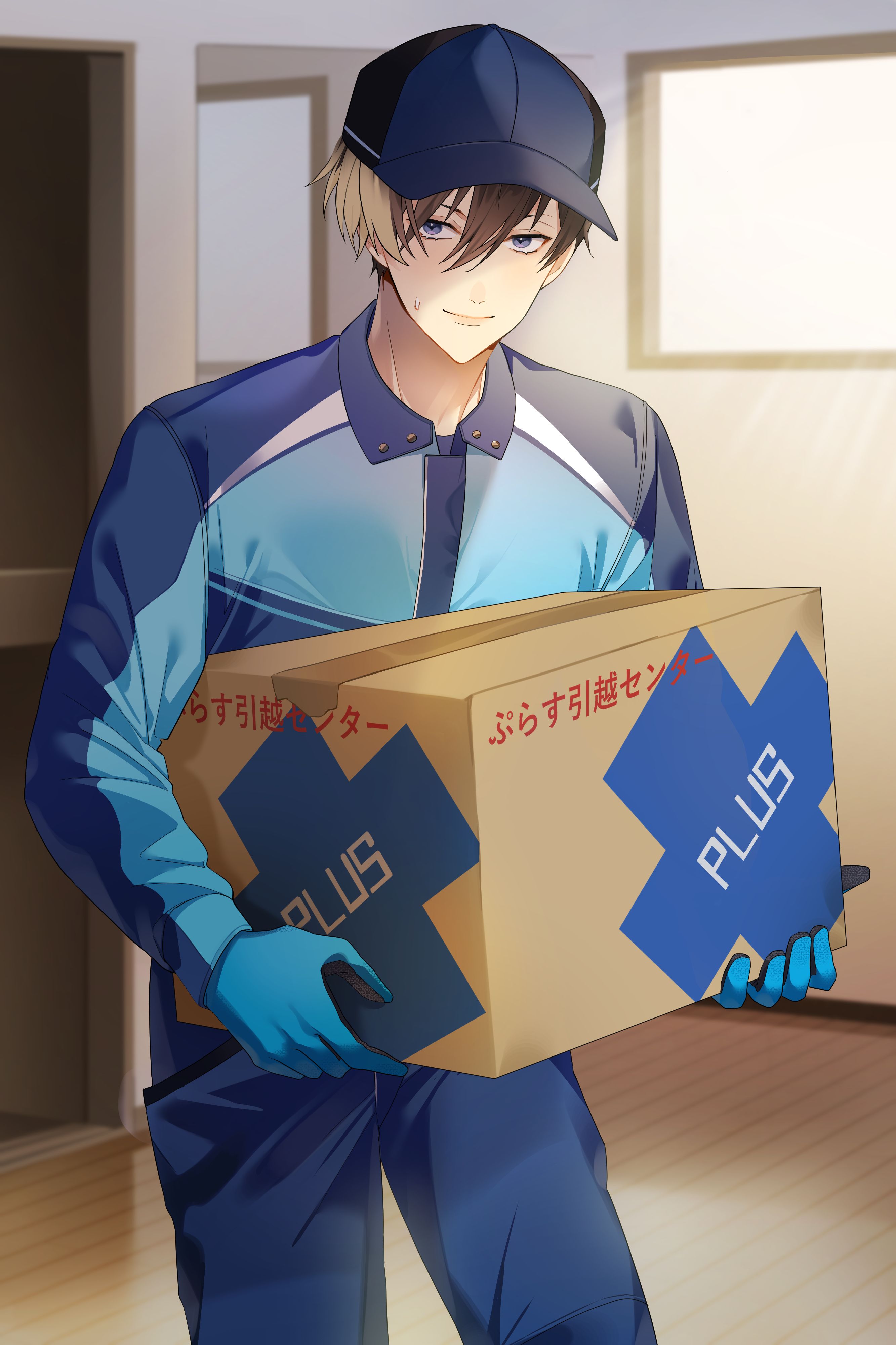 スチルイラスト制作】『PLUSMATE』北虎源巳 差分あり