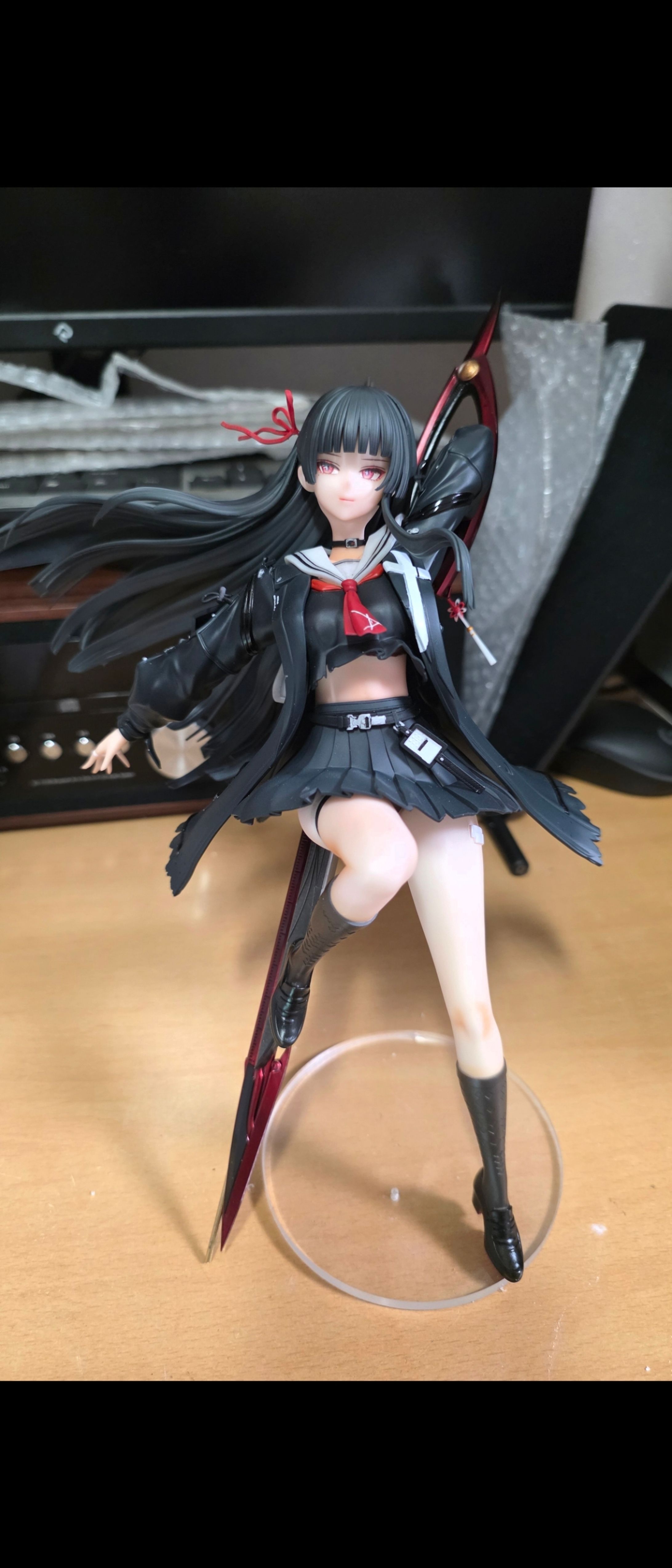 明朝 千咲 ガレージキット彩色完成-1