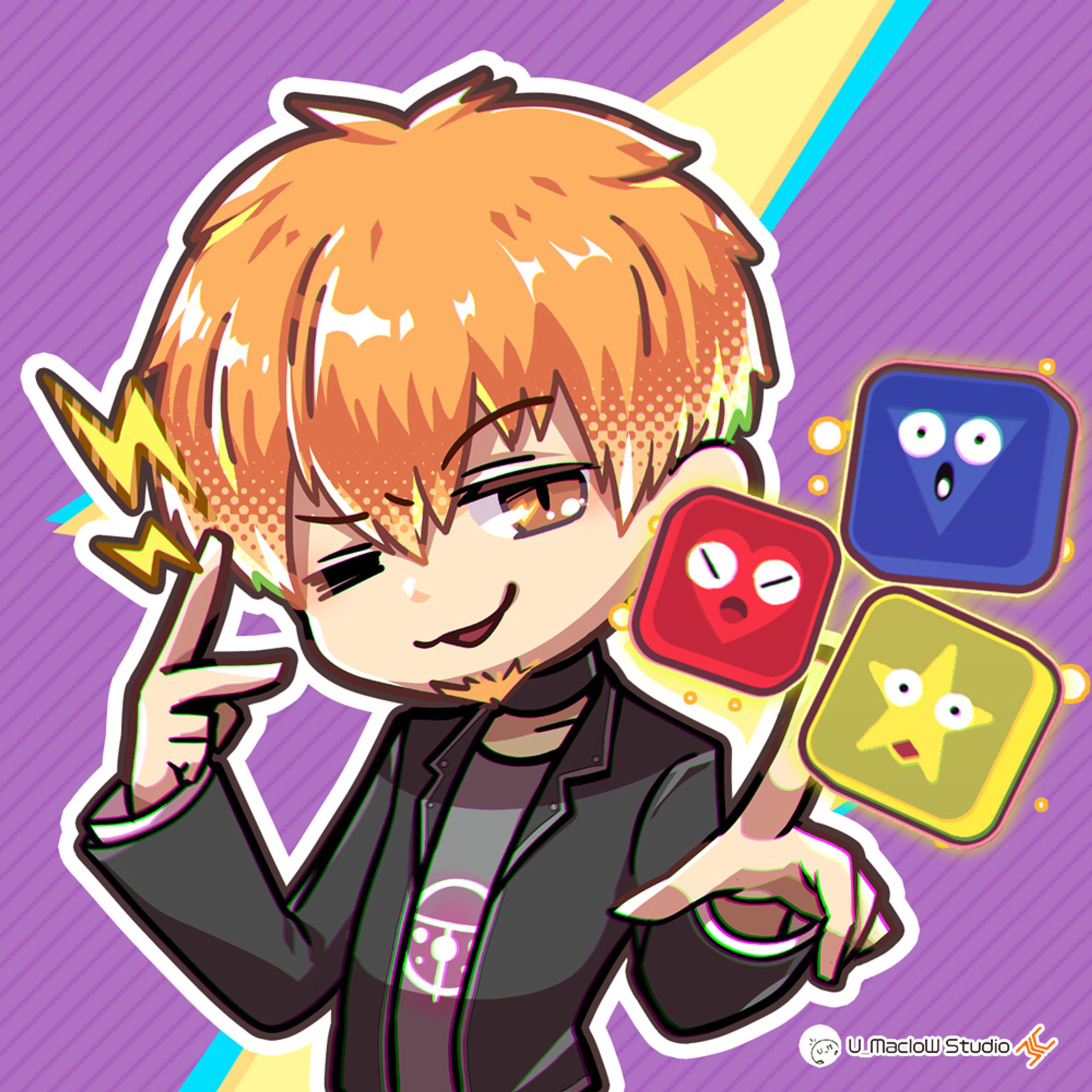 『らいとにんぐ』さん アイコンイラスト-1