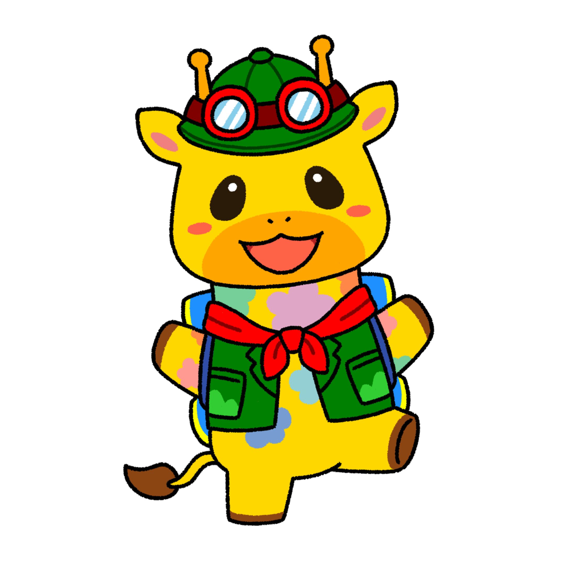 遊園地のマスコットキャラクターを想定したキャラクターデザイン-1