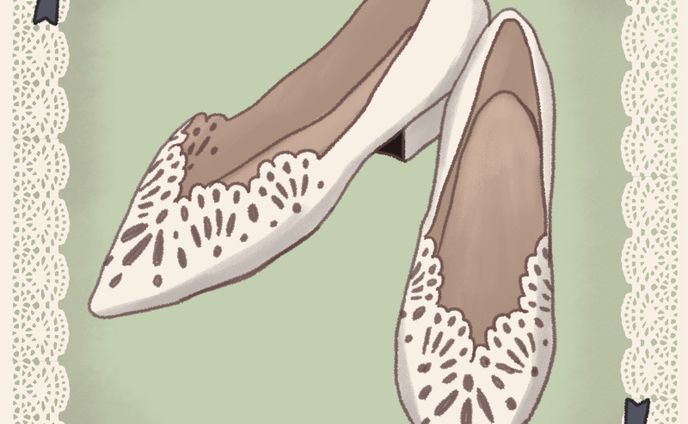 お洒落なパンプスたち