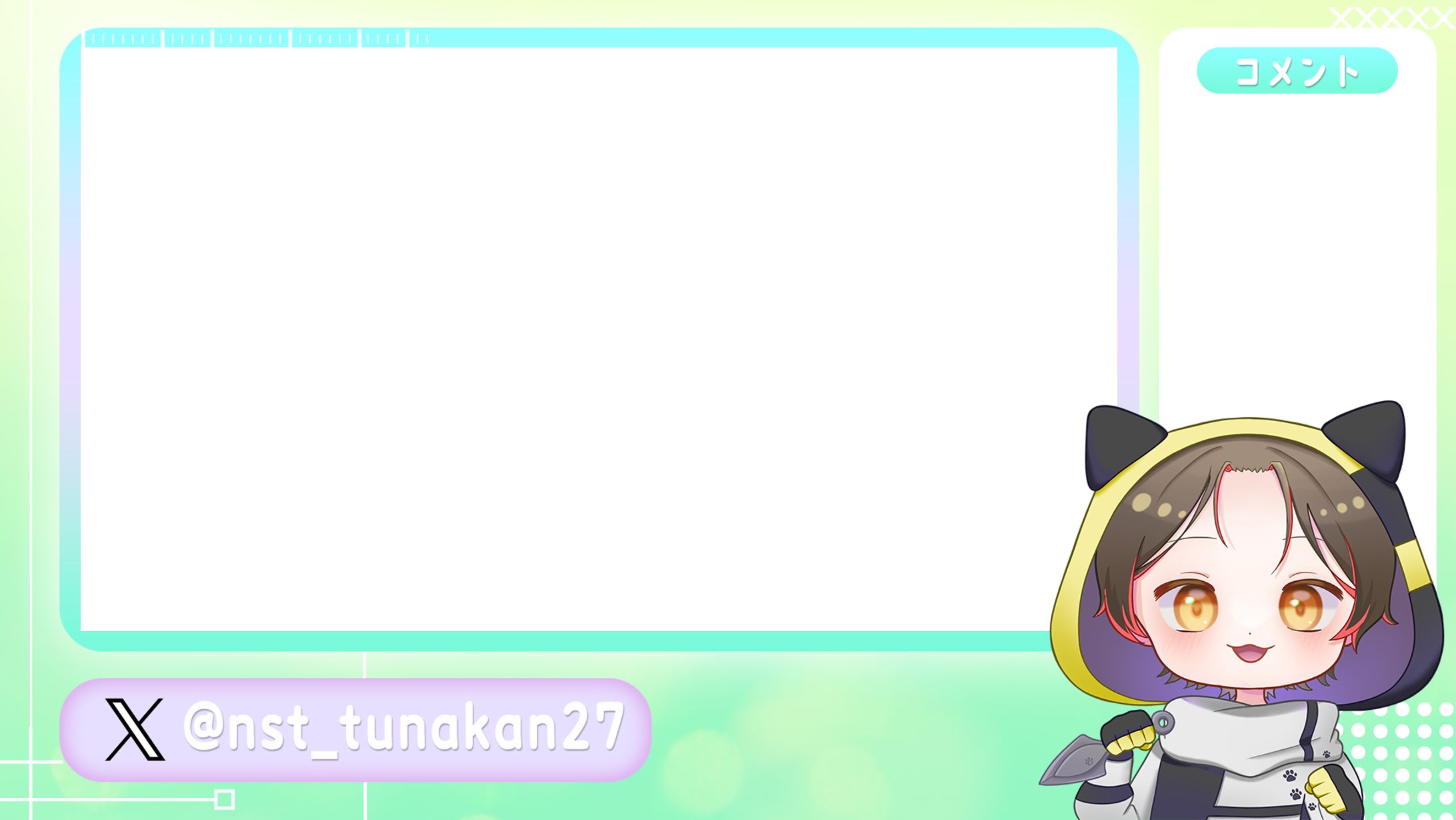 『tunakan様配信オーバーレイ』-1