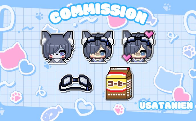 ご依頼絵、サブスクバッチ