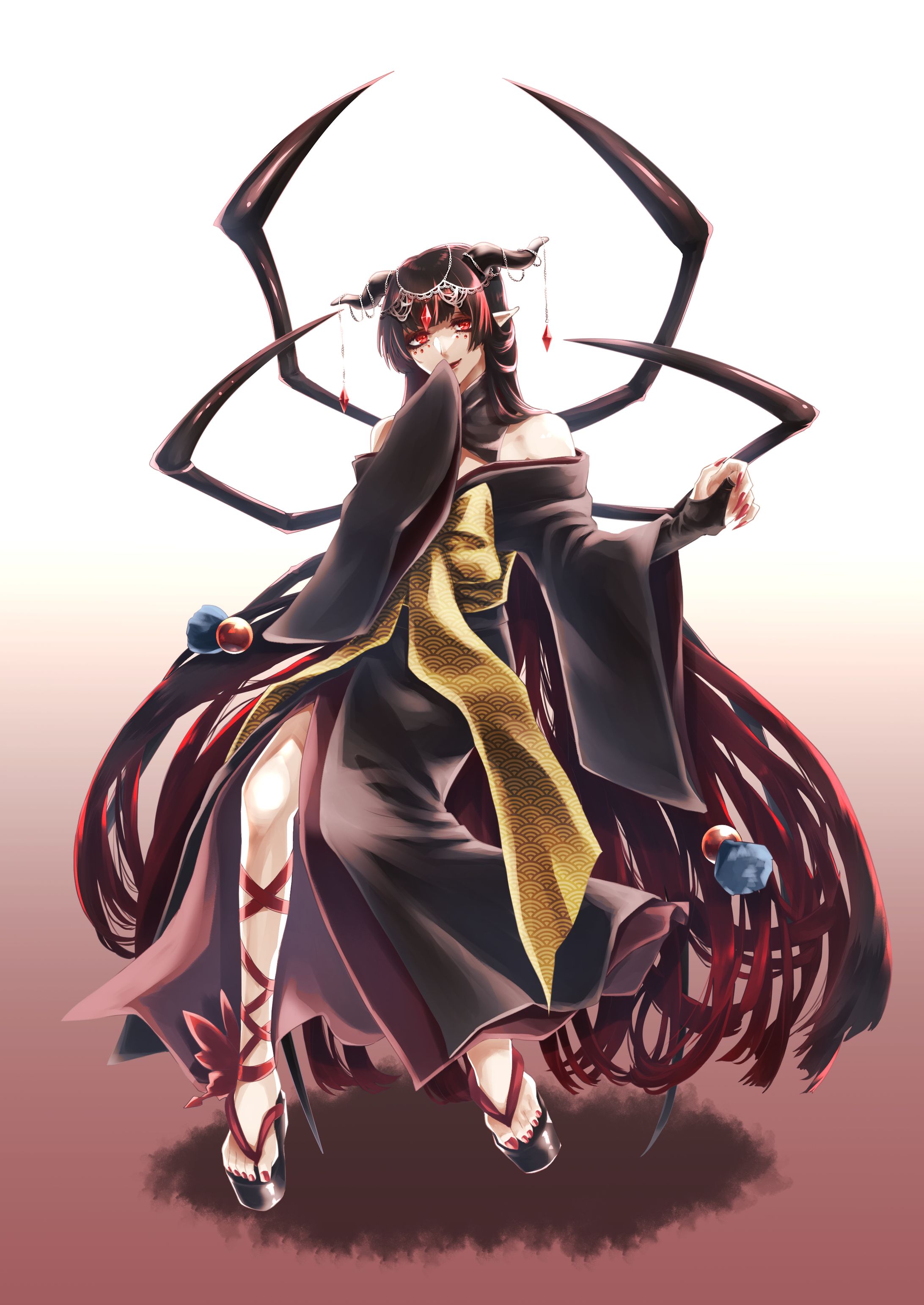 和服 異形　キャラクターデザイン-1