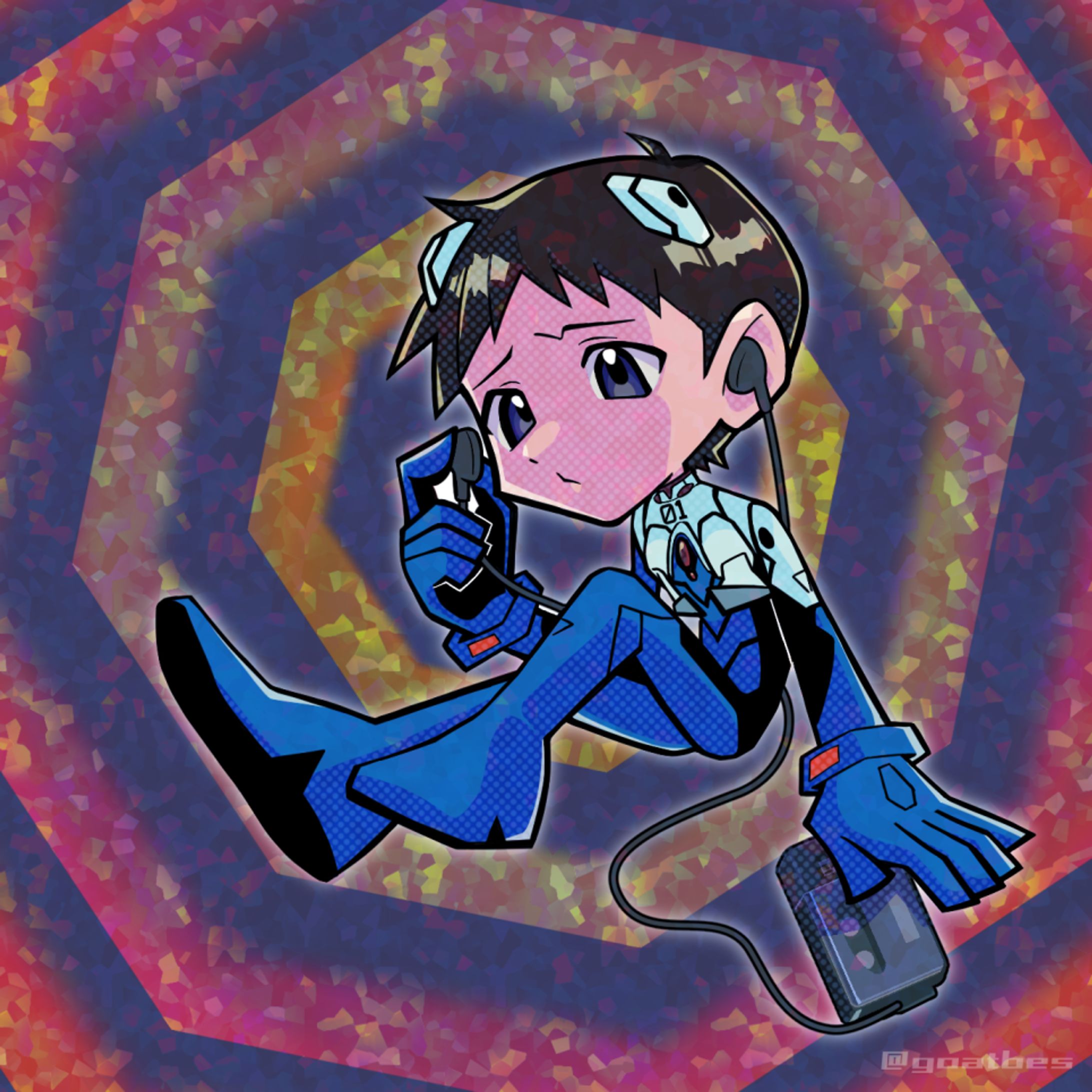 ファンアート　エヴァ　碇シンジ-1