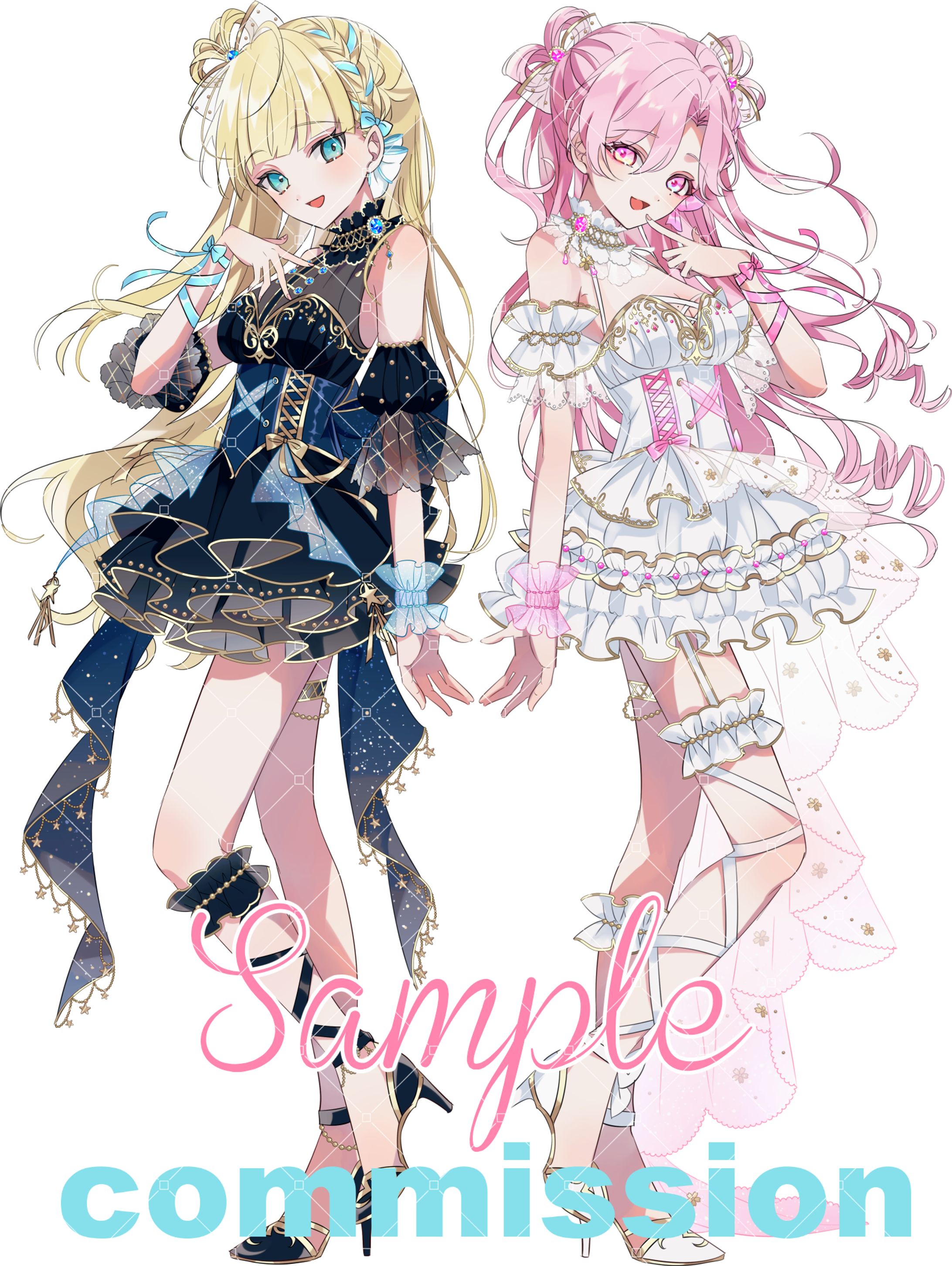 【個人】立ち絵・衣装デザイン-1