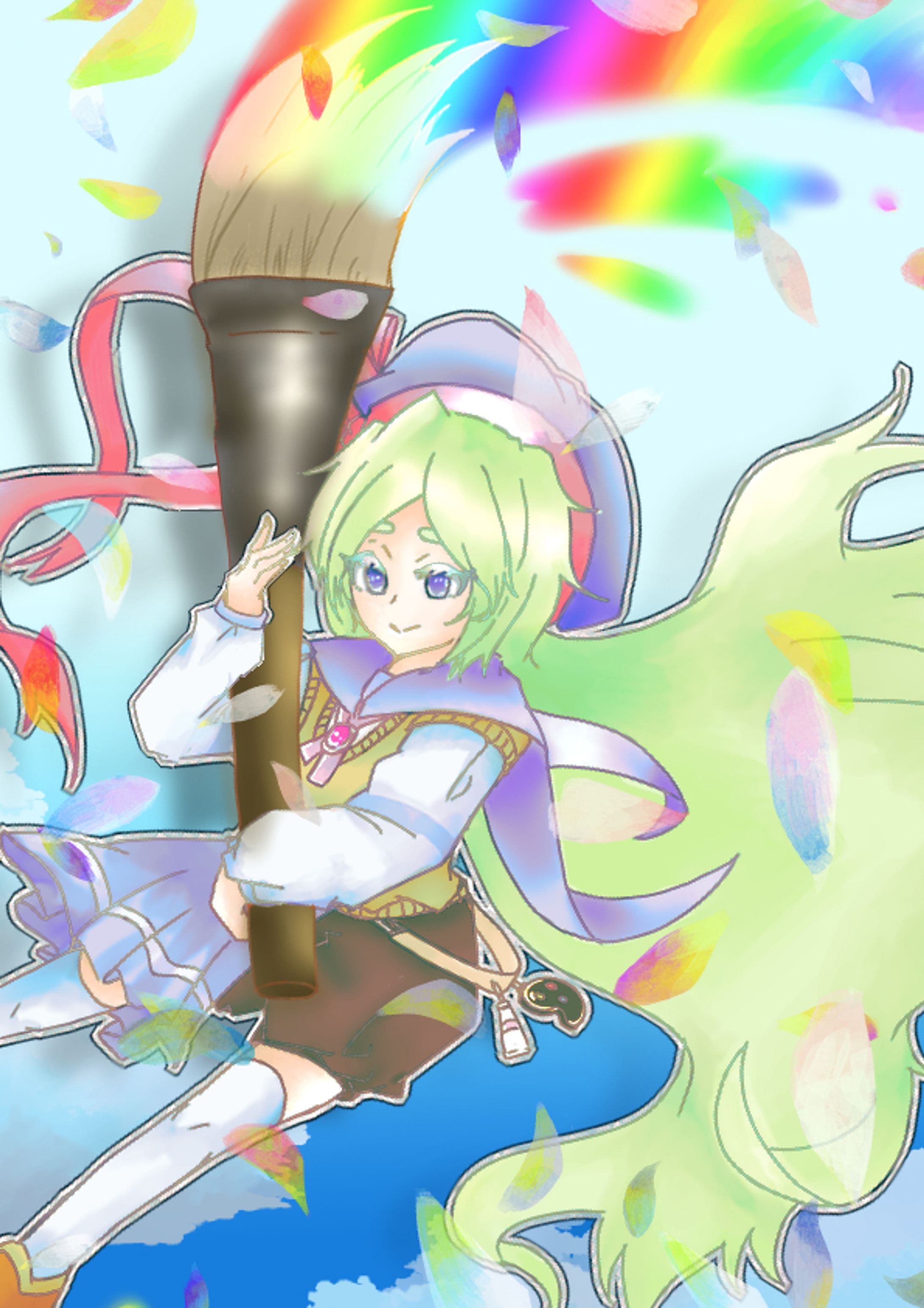 「雨上がりには虹を描こう」-1