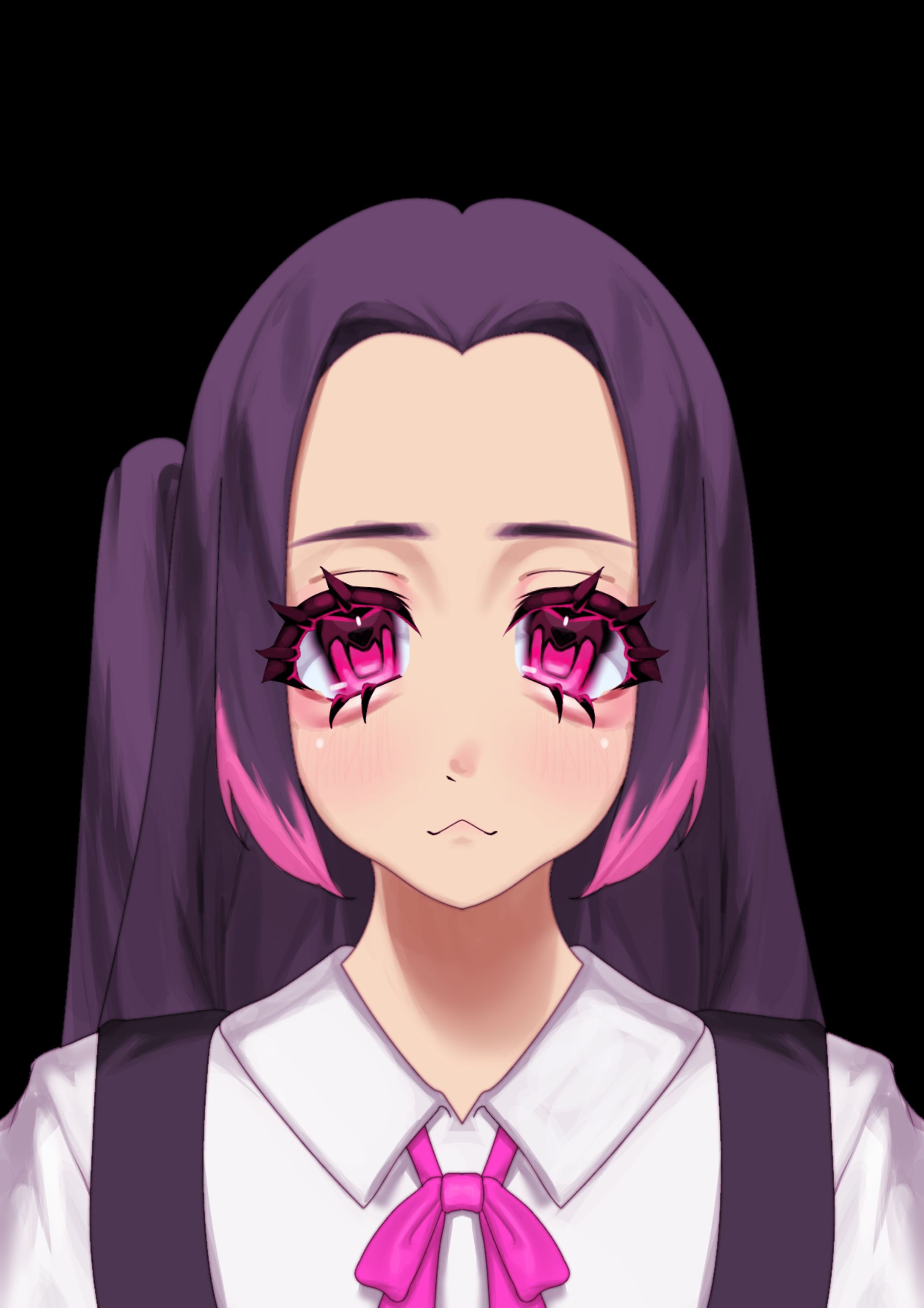 ぬい持ちイラスト(こて単＋ぬい)-1