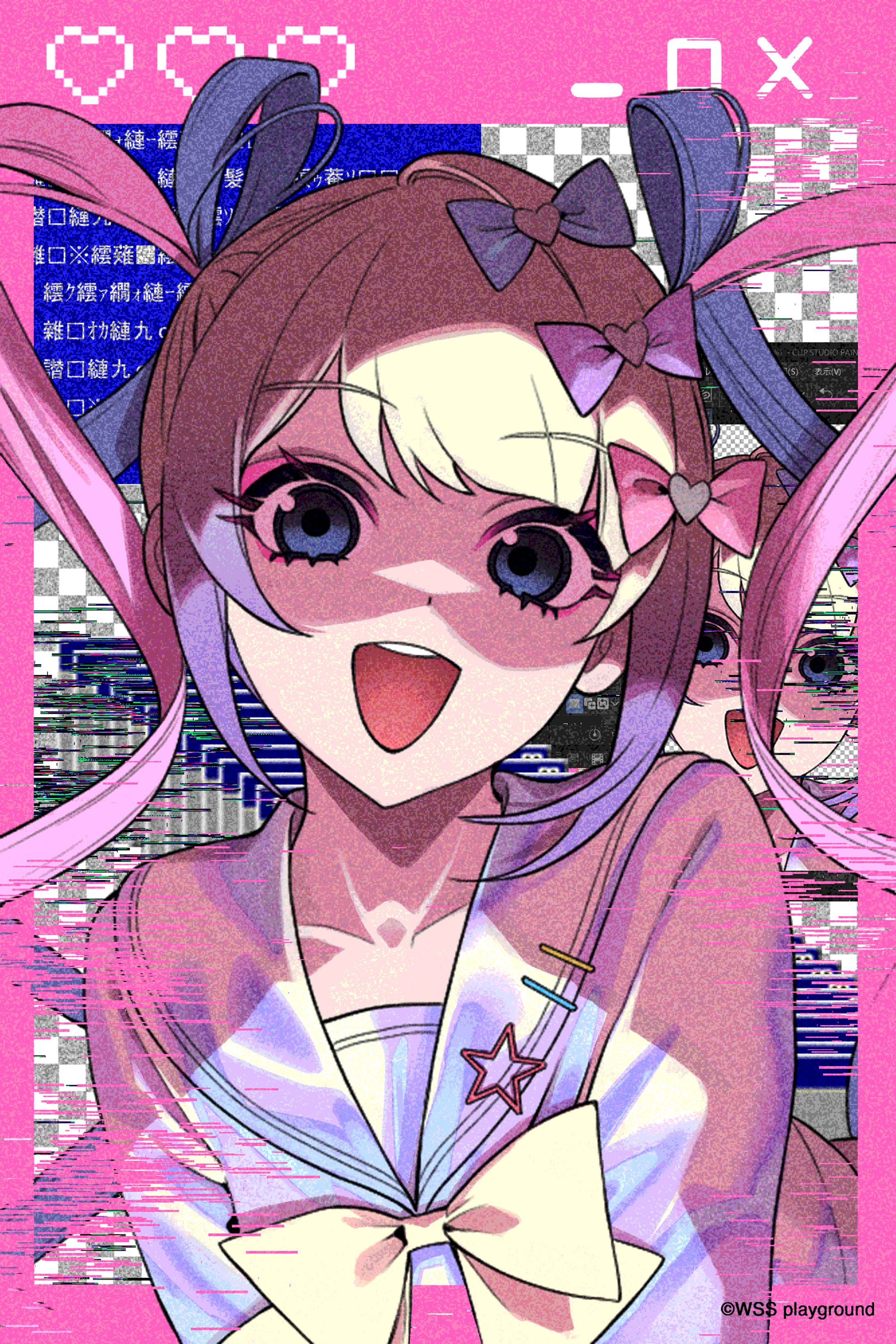 第32回デジタル塗り絵コンテスト「塗りマス！」参加イラスト-1