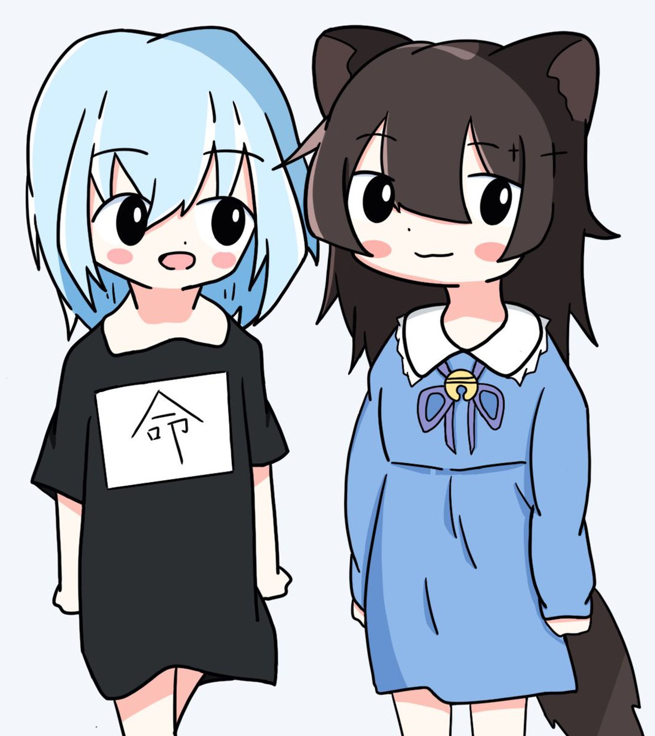 右はお友達です-1