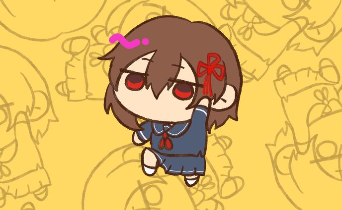 イラスト、ちびキャラ