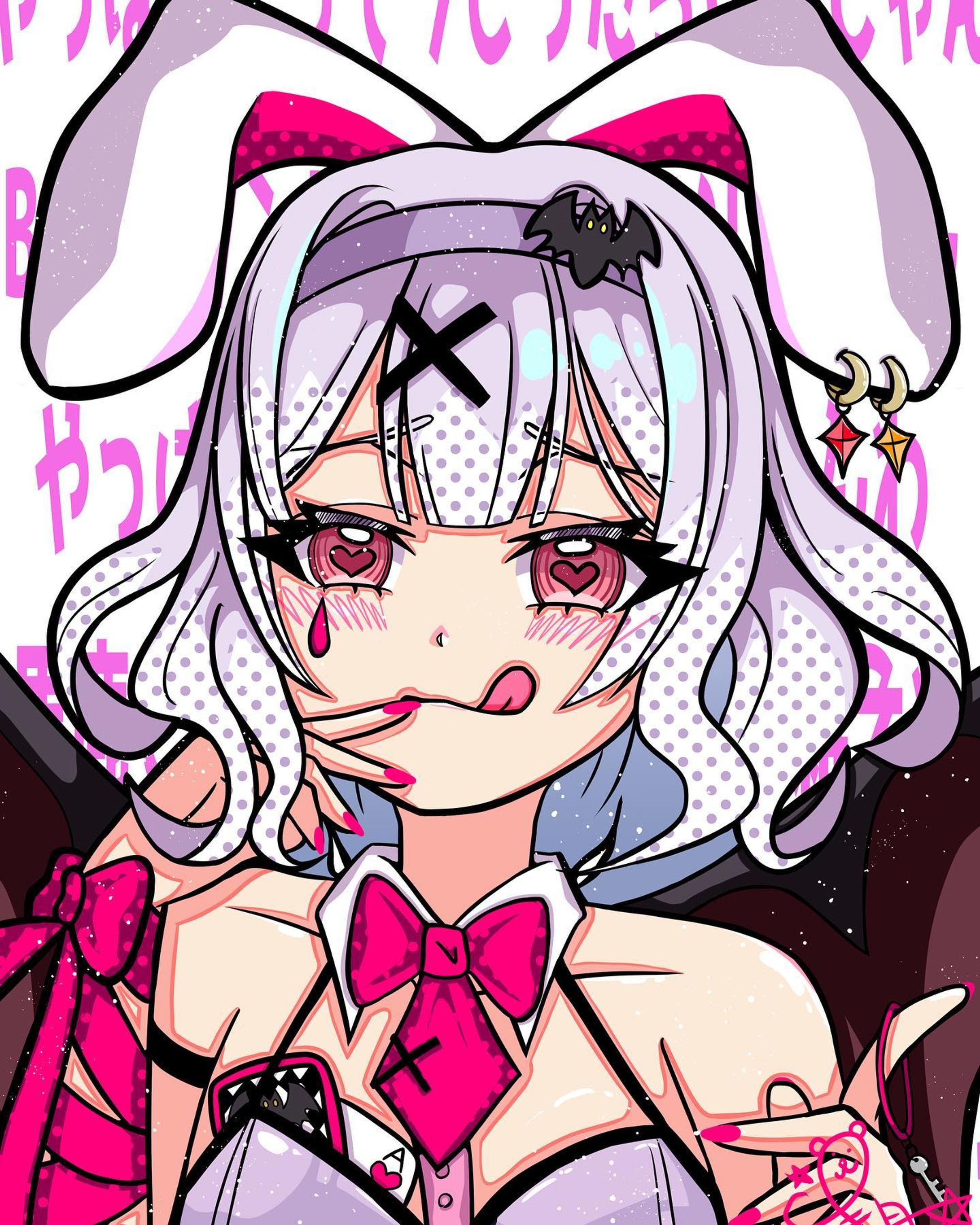 ラビットホール衣装レミリア
#レミリア
#レミリアスカーレット
#東方project 
#初音ミク
#ラビットホール
#イラスト好きな人と繋がりたい 
#絵描きさんと繋がりたい 
#絵柄が好みって人にフォローされたい-1