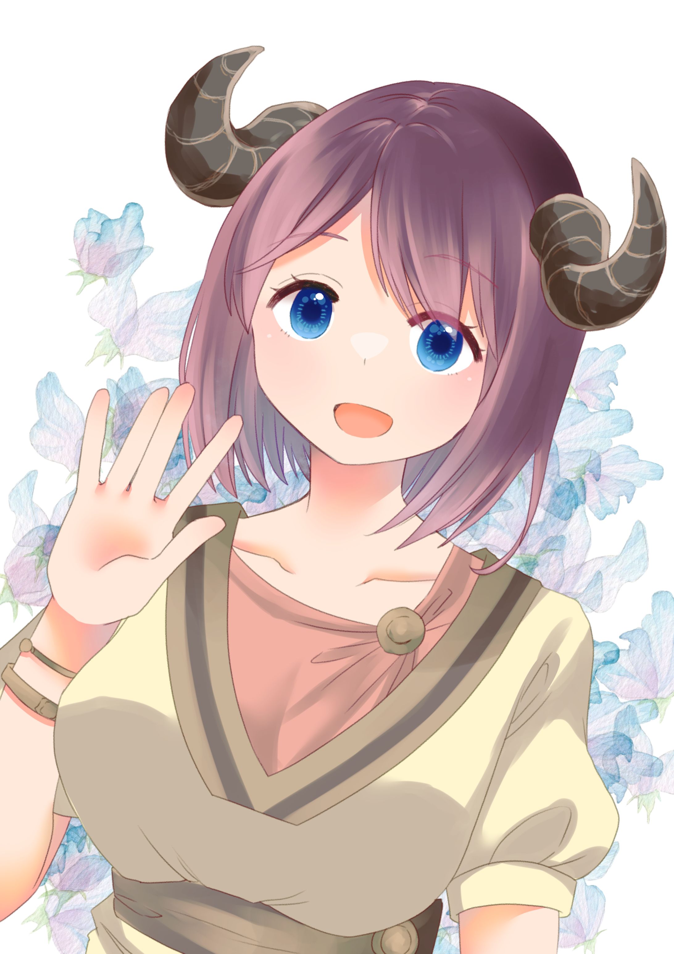 角の生えた少女-1