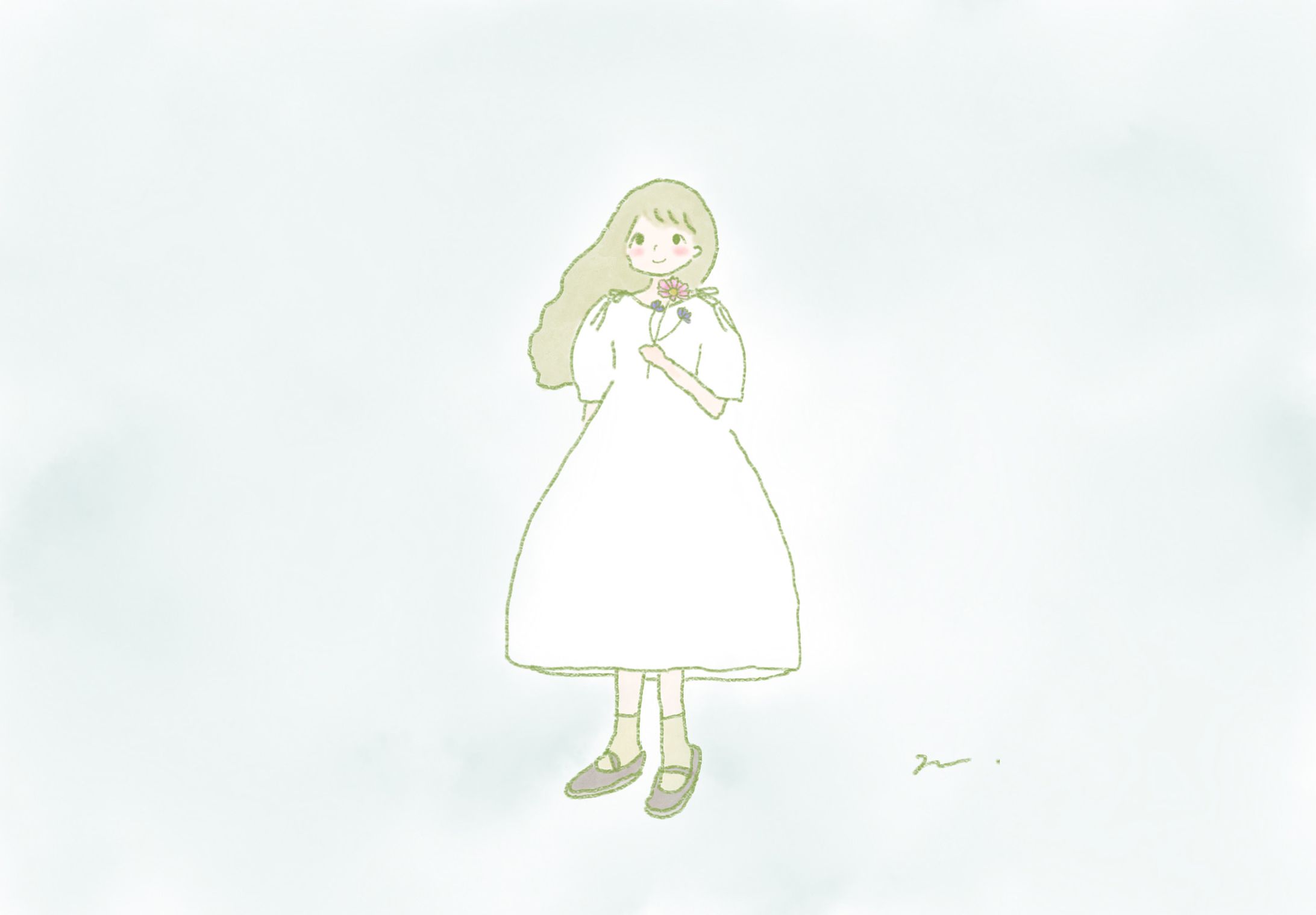 淡色女の子集-1