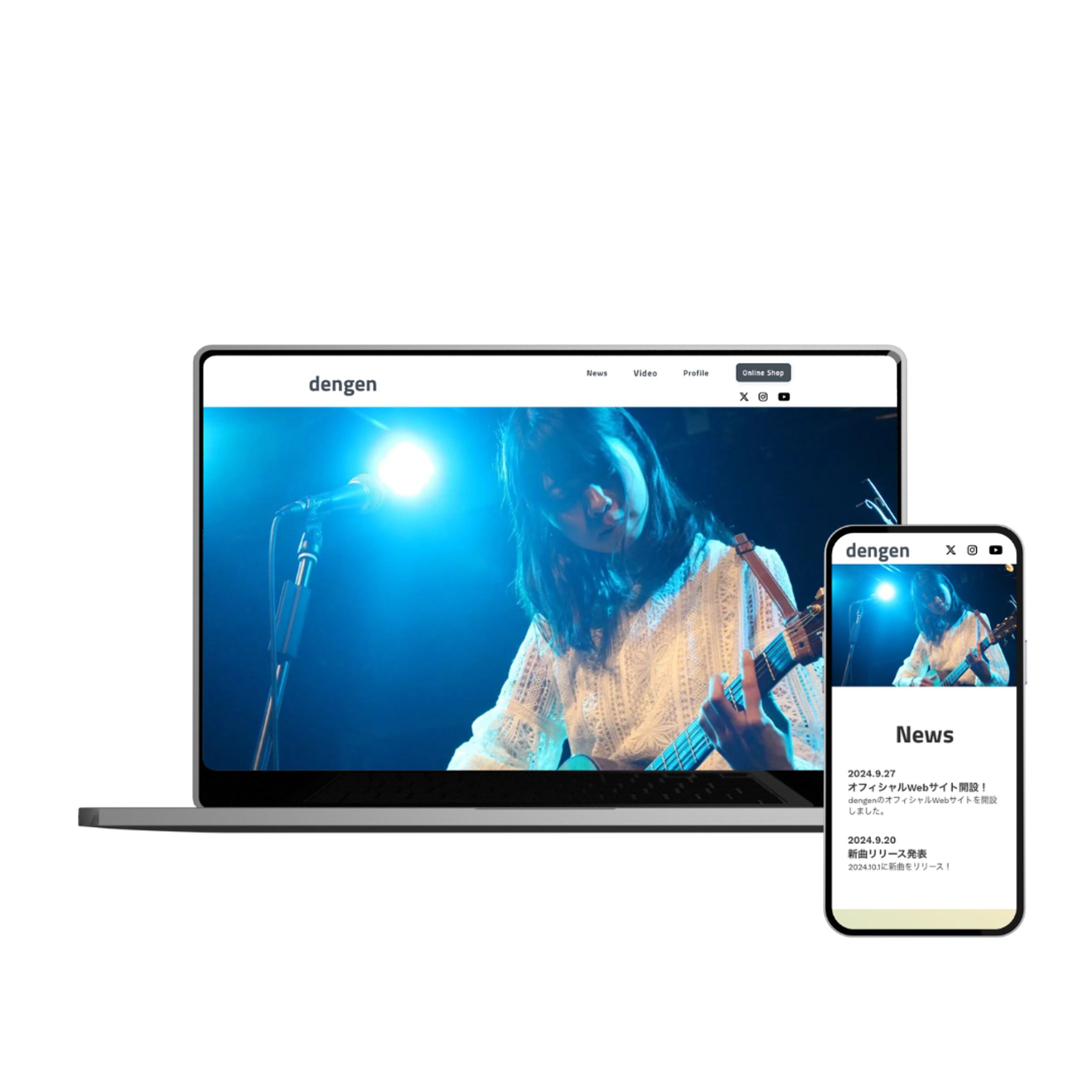 シンガーソングライター　公式サイト-1