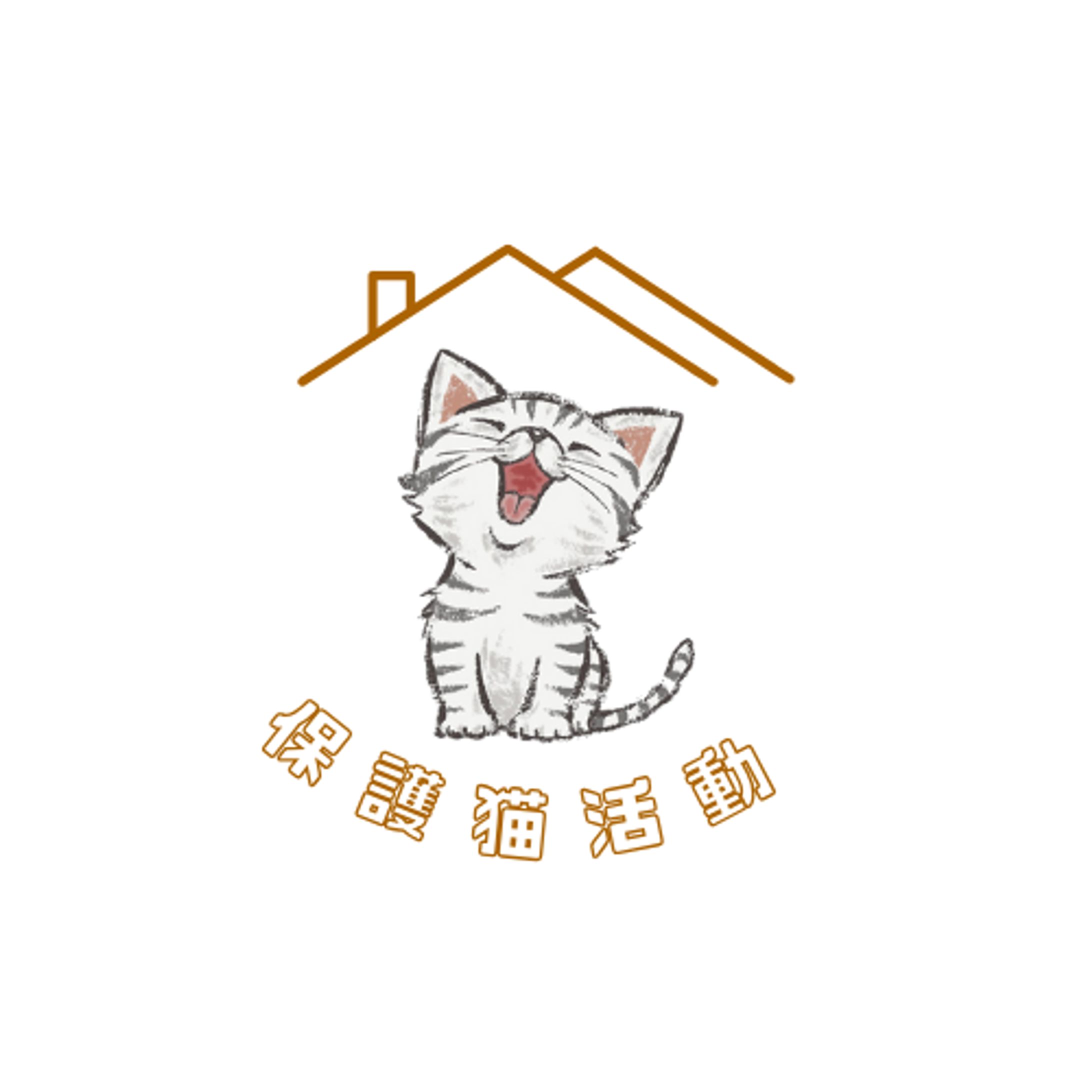 保護猫活動団体のロゴ-1