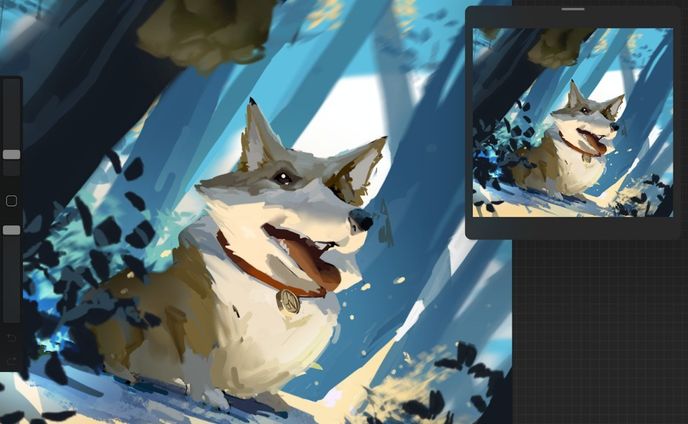 Sketching on Ipad
#digitalart #procreate #procreateart #drawing #husky #dogpainting