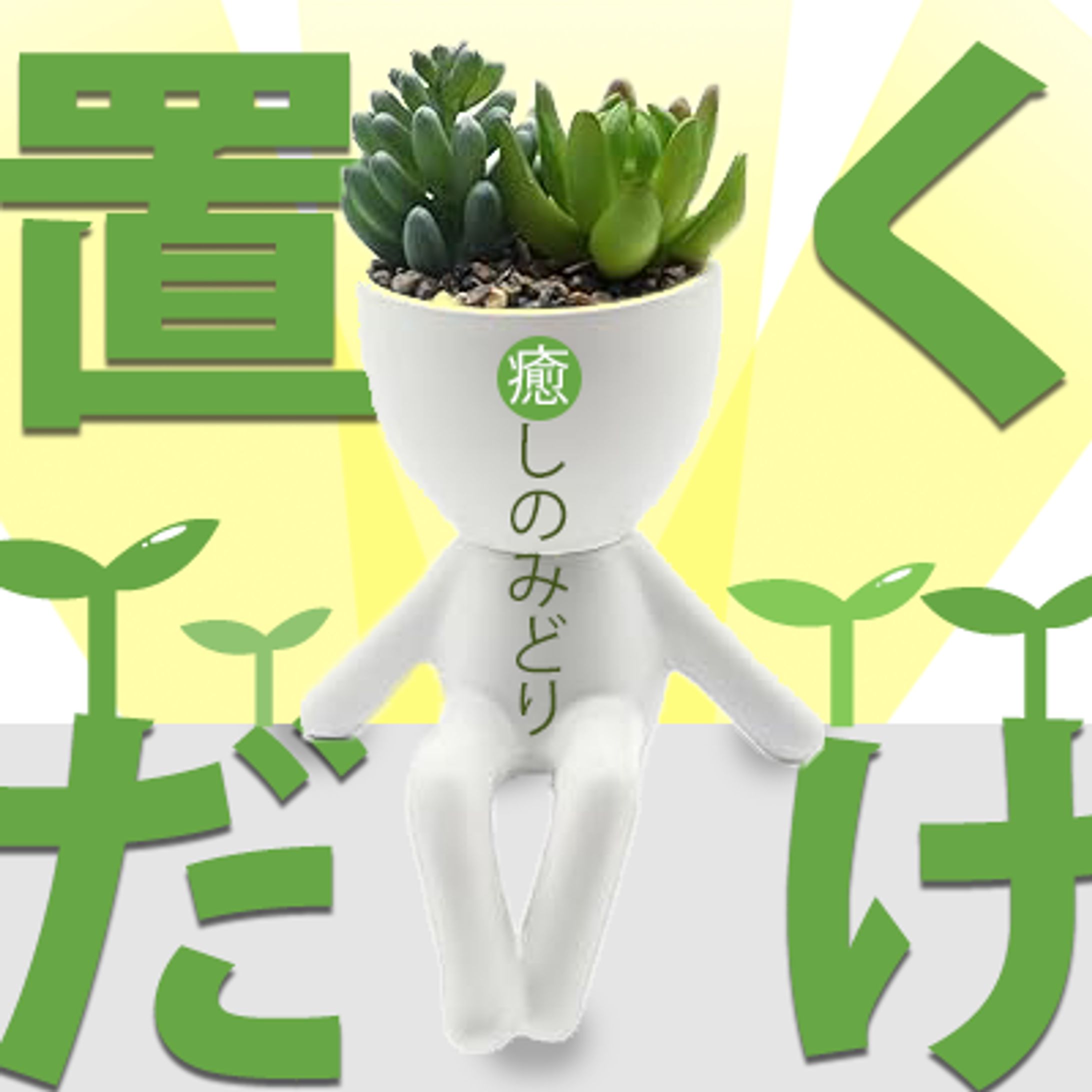観葉植物　バナーデザイン-1