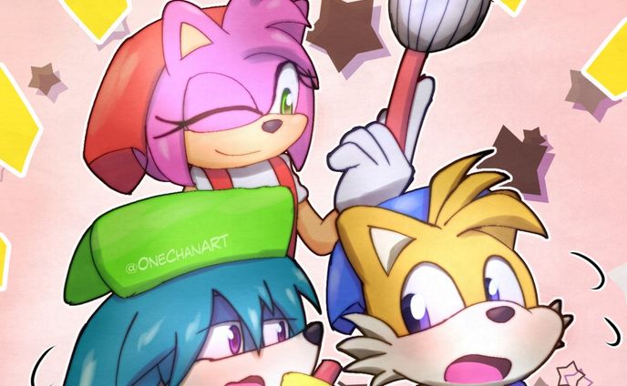 "Y-yes, ma'am!"
.
.
.
.
.
#sonicfanart #sonicthehedgehog #sonic #sonicidw #idwsonic #kitsunamithefennec #kitthefennec #tailsthefox #milestailsprower #tails #amyrose #valentine #happyvalentinesday #ソニック #テイルス #ソニかつ