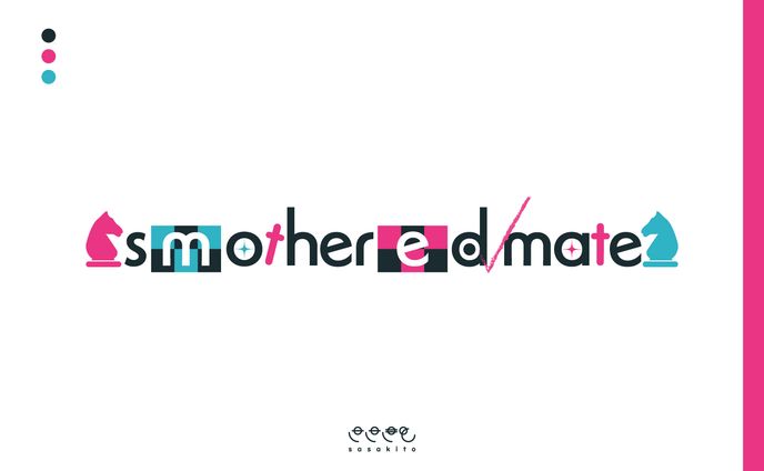 【ロゴタイプ】smotherd mate