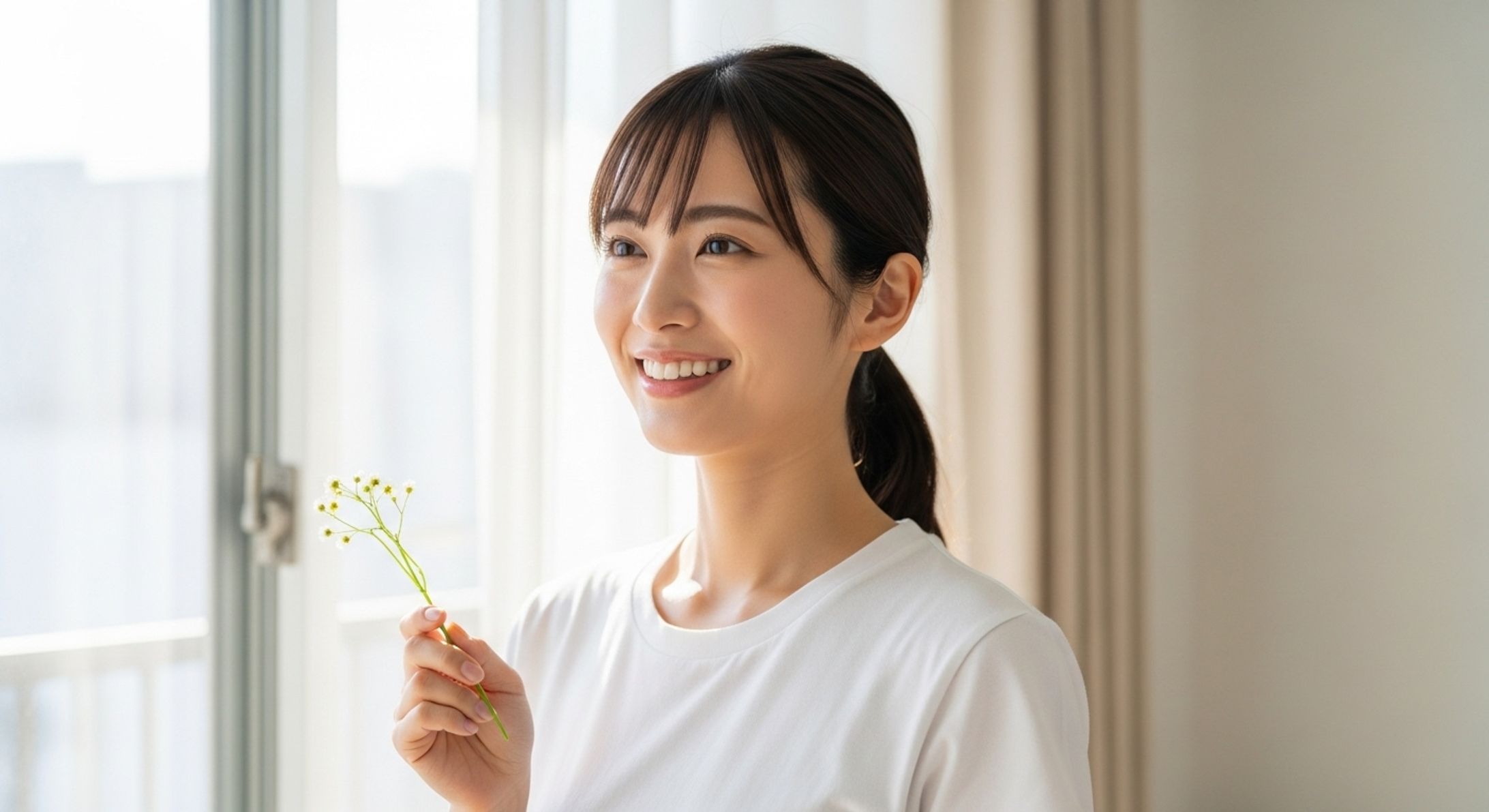 【AI画像生成】女性 #爽やか #美容 #健康-1