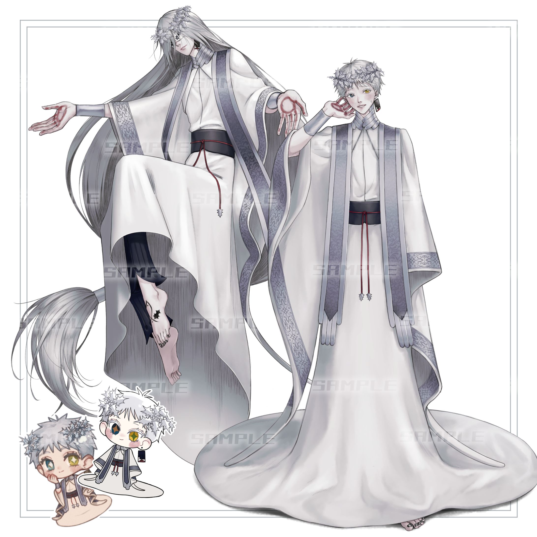 立ち絵デザイン／男性-1