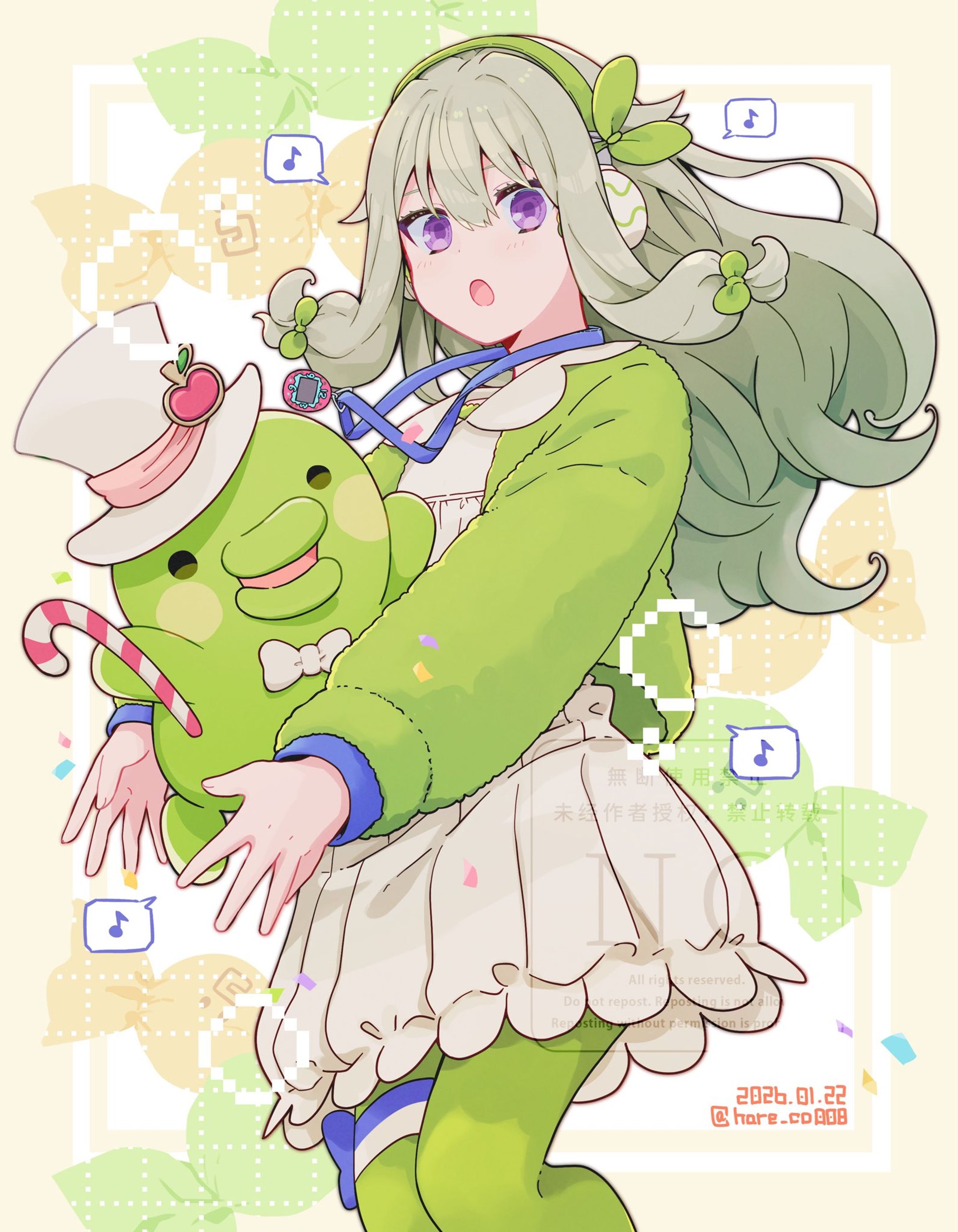 【二次創作】たまごっち×寧々（制作：20260122）-1