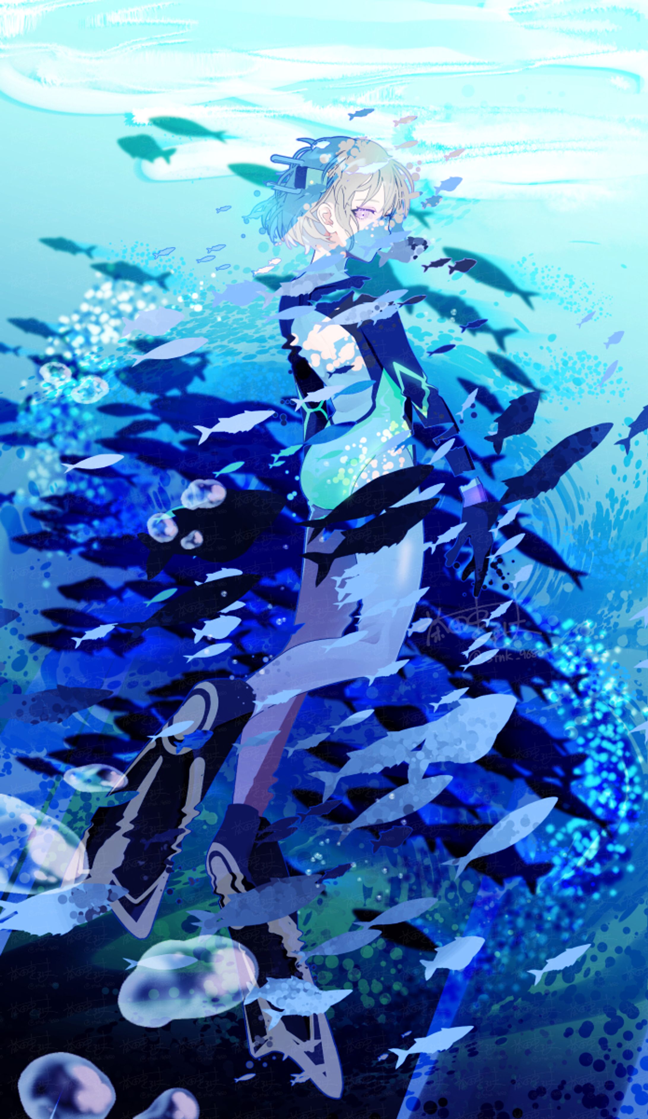 【創作】魚群-1