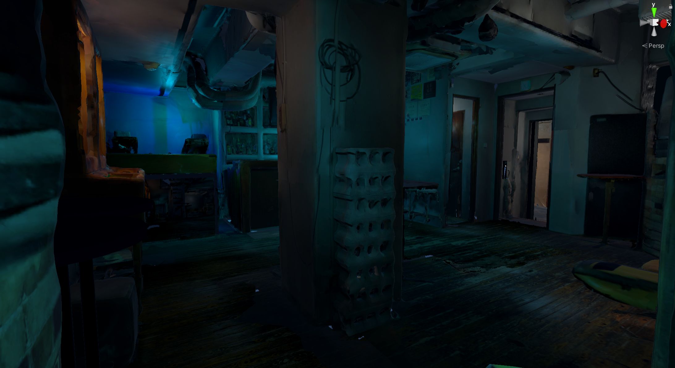 [3D] bar famさん 3D化-1