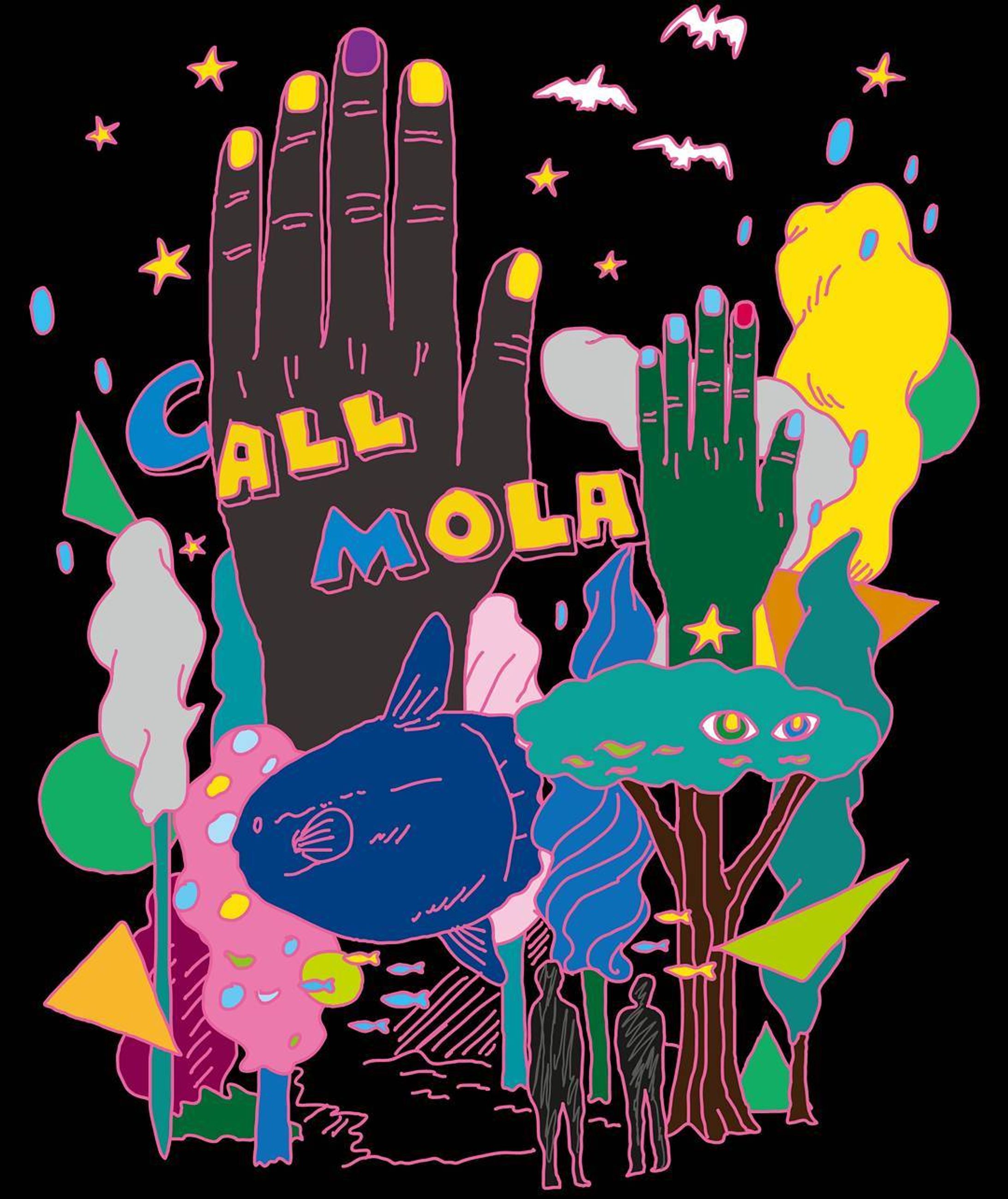 CALL MOLA🐠🌴
#マンボウ#バンド#イラスト#CHEBLO
#illust#絵#picture#band#callmola#colorful#rock-1
