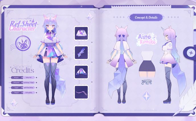 Ref.Sheet / Aino Kimiko