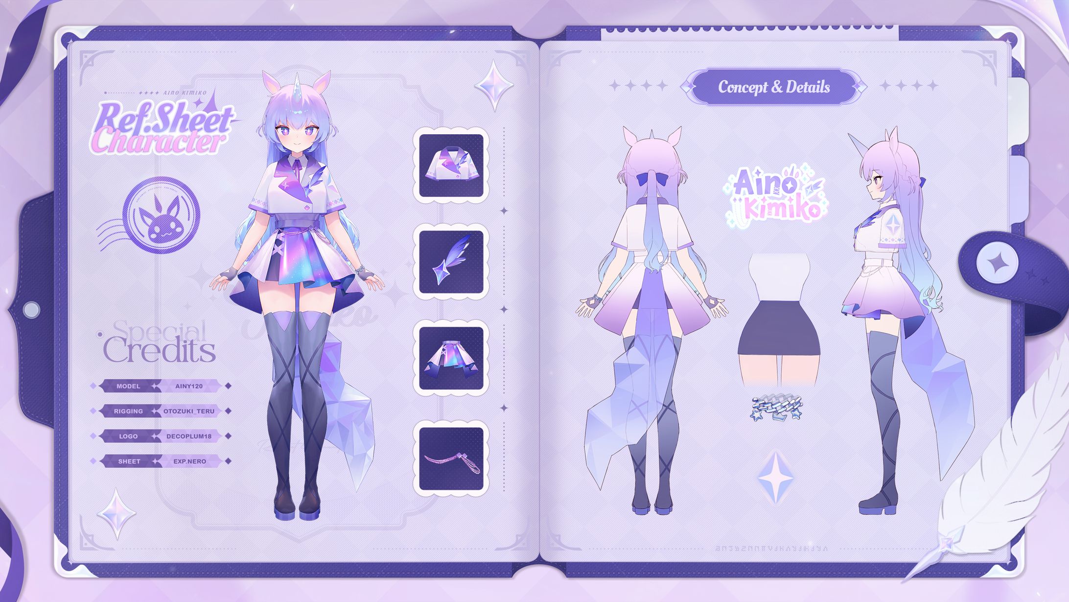 Ref.Sheet / Aino Kimiko-1