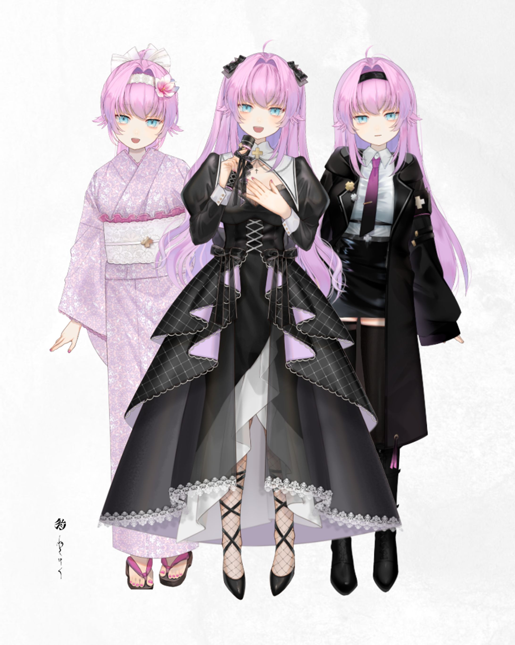 【Live2Dモデル】雨音ネネ様-1