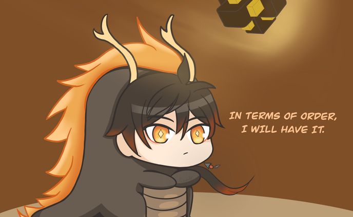 Chibi Zhongli