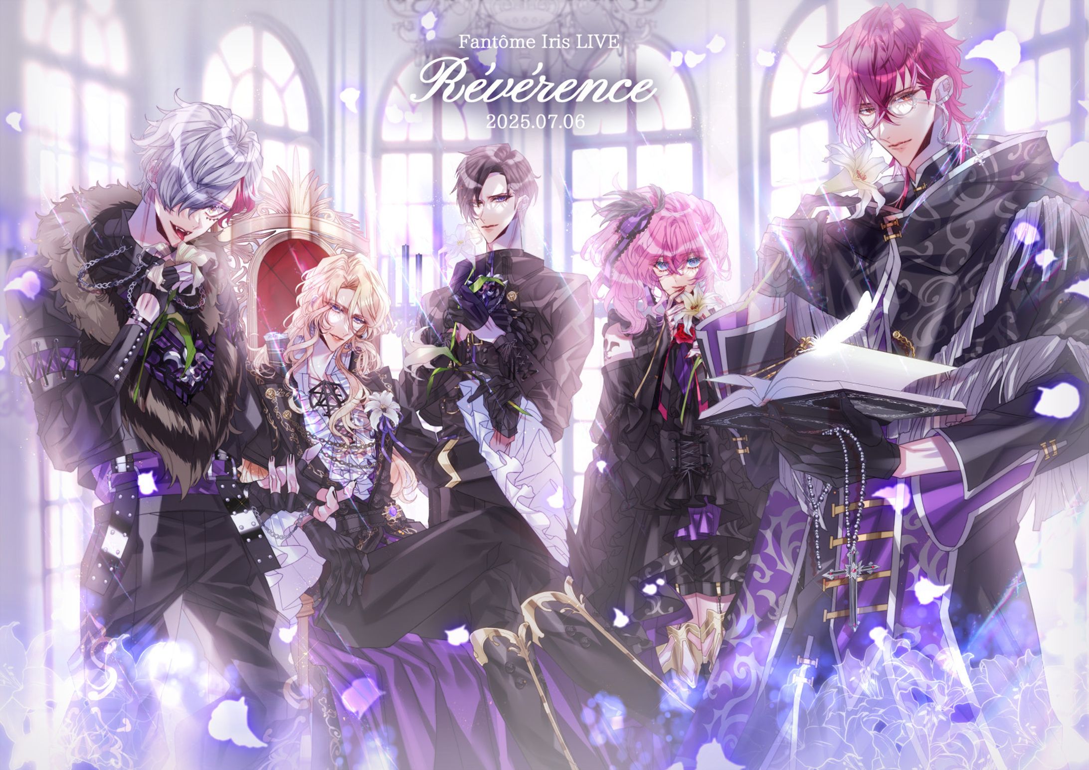 🦇ライブ開催記念集合絵5人②-1