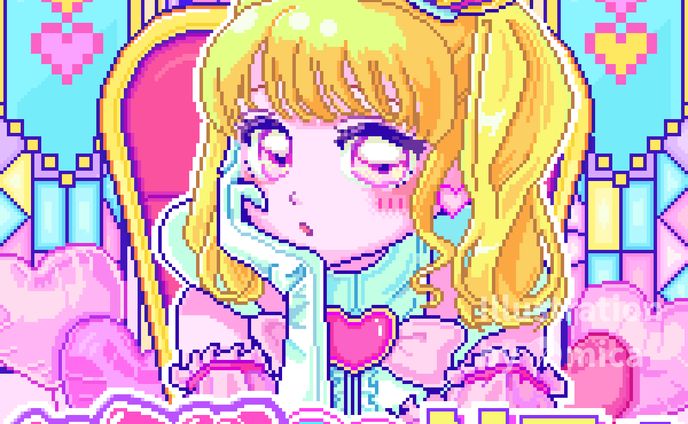 ぶっとび！パンデミック様「ヒミツの♡NPC」ジャケットイラスト