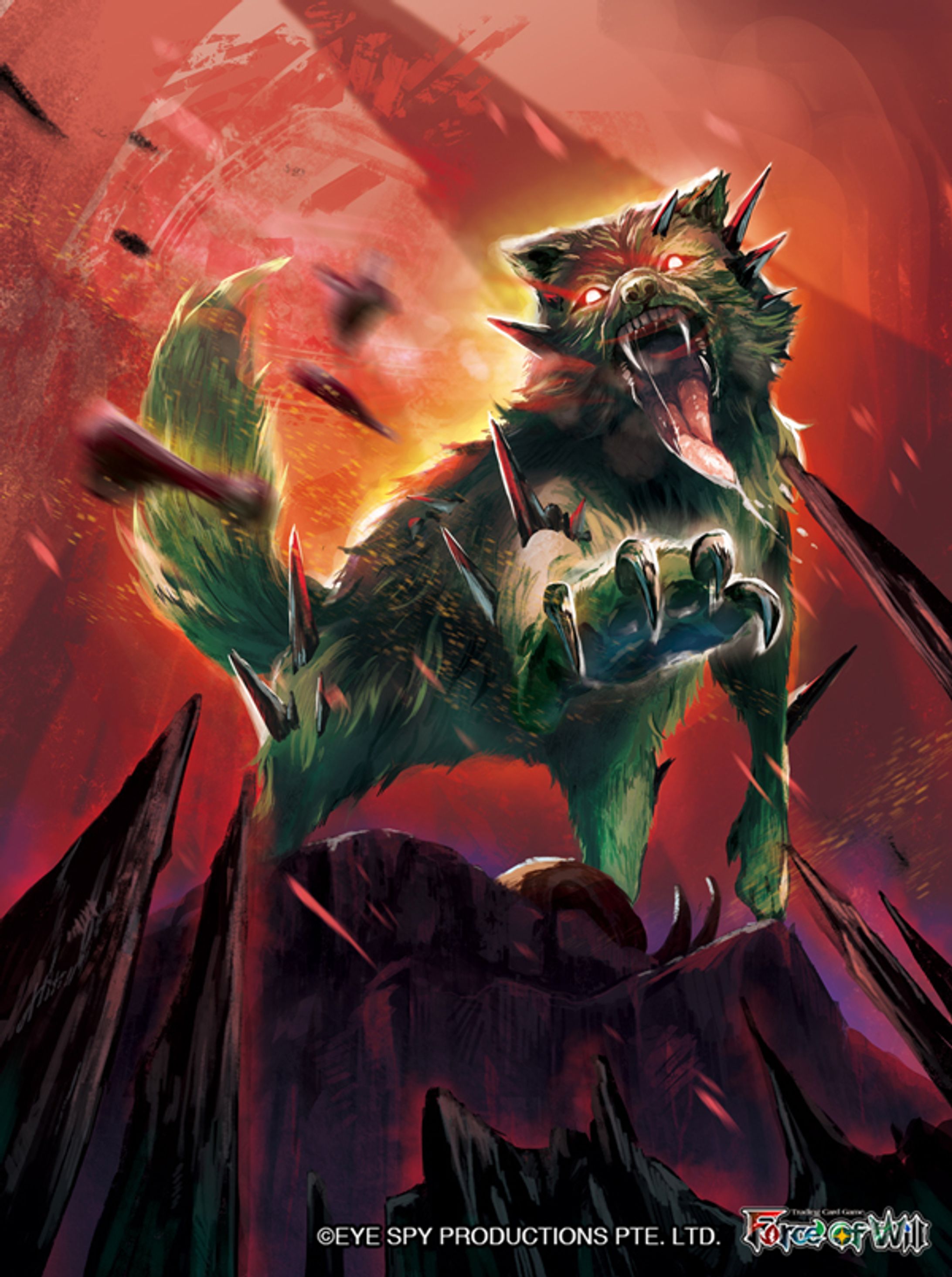 【仕事絵】Starving Beast【FoW】-1