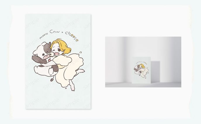 【ポストカード】「出会い」 キャラデザ展出展作品