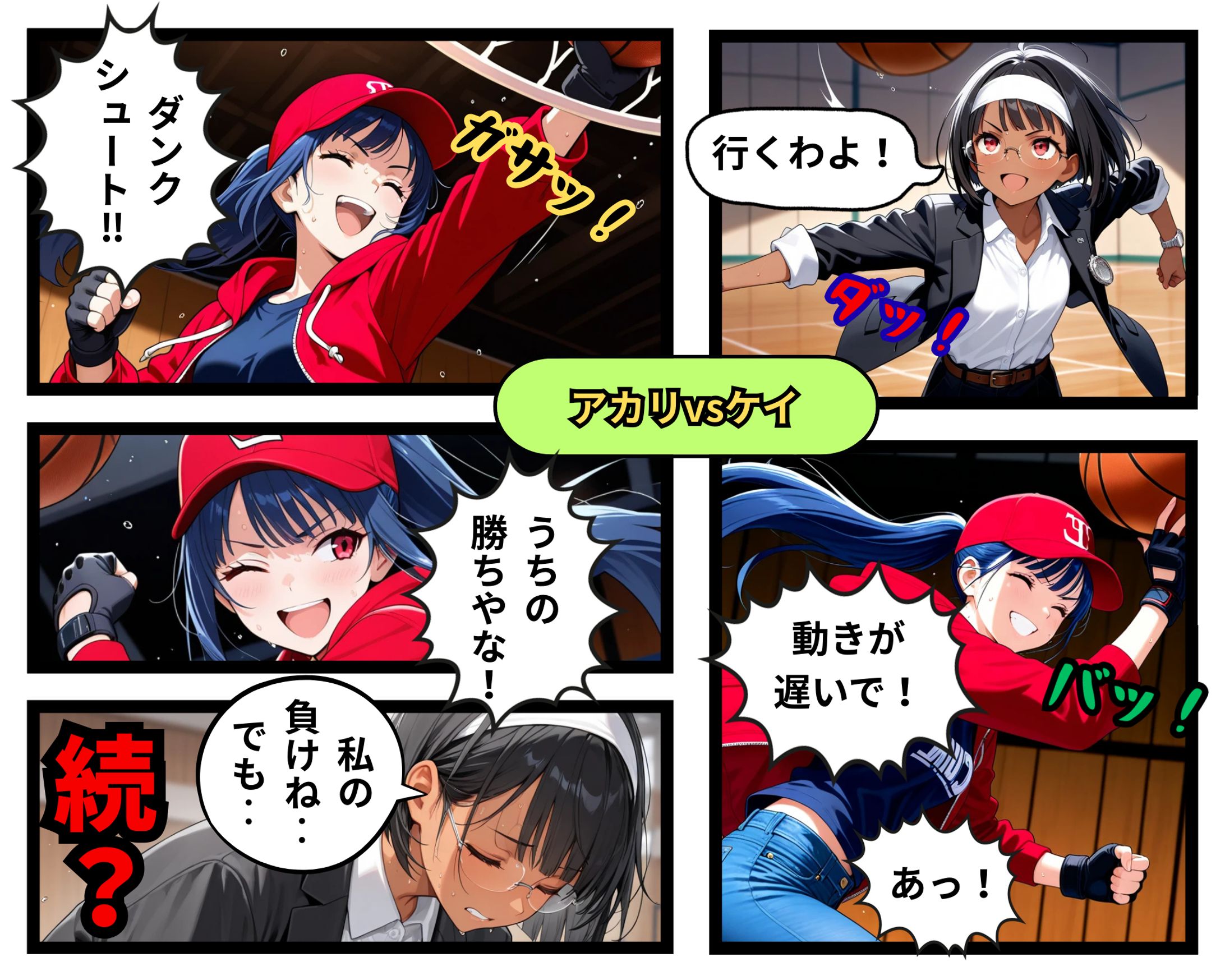 アカリvsケイ-1