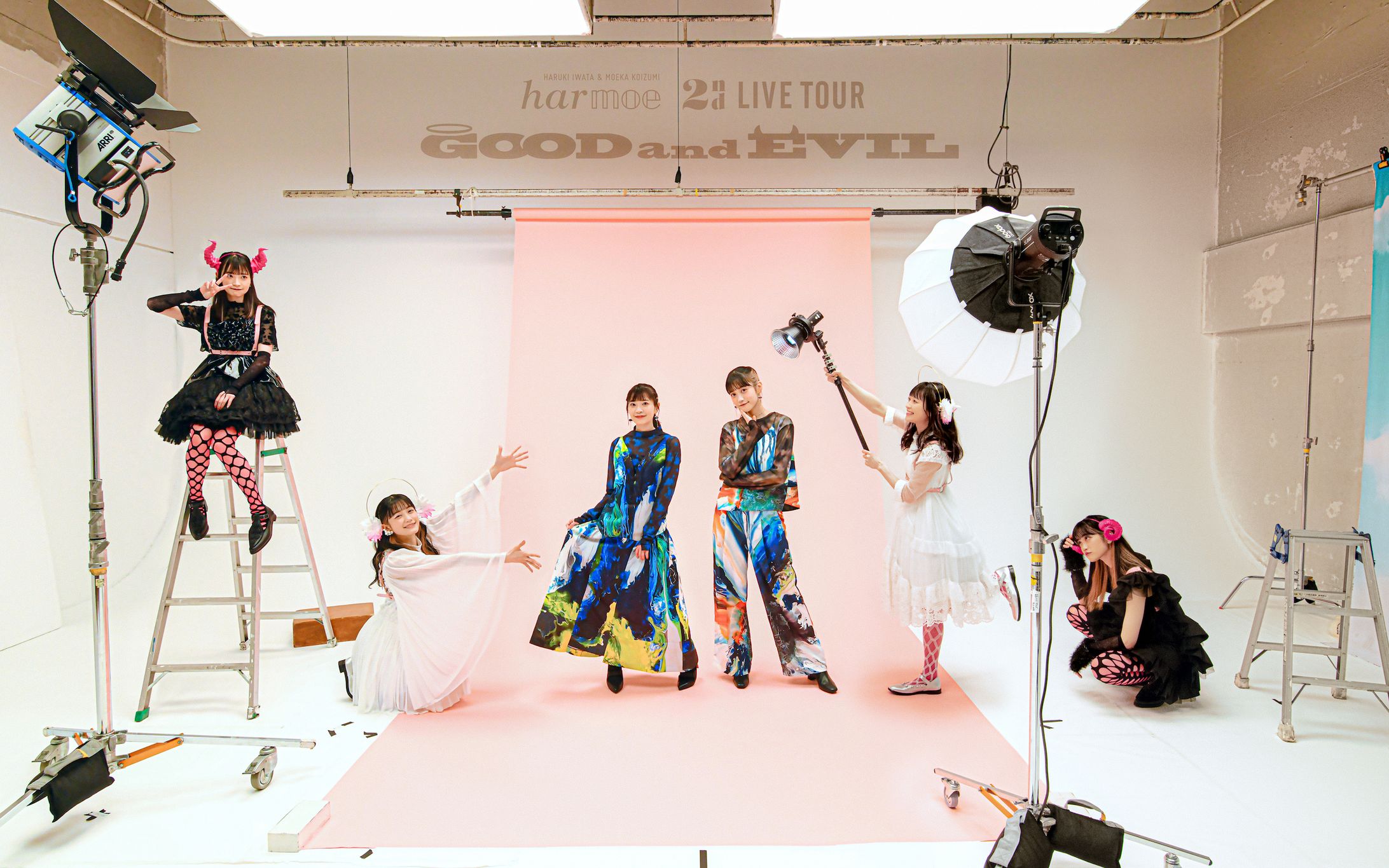 𝒉𝒂𝒓𝕞𝕠𝕖 2nd LIVE TOUR「GOOD and EVIL」メインビジュアルおよびパンフレット、グッズ等-1