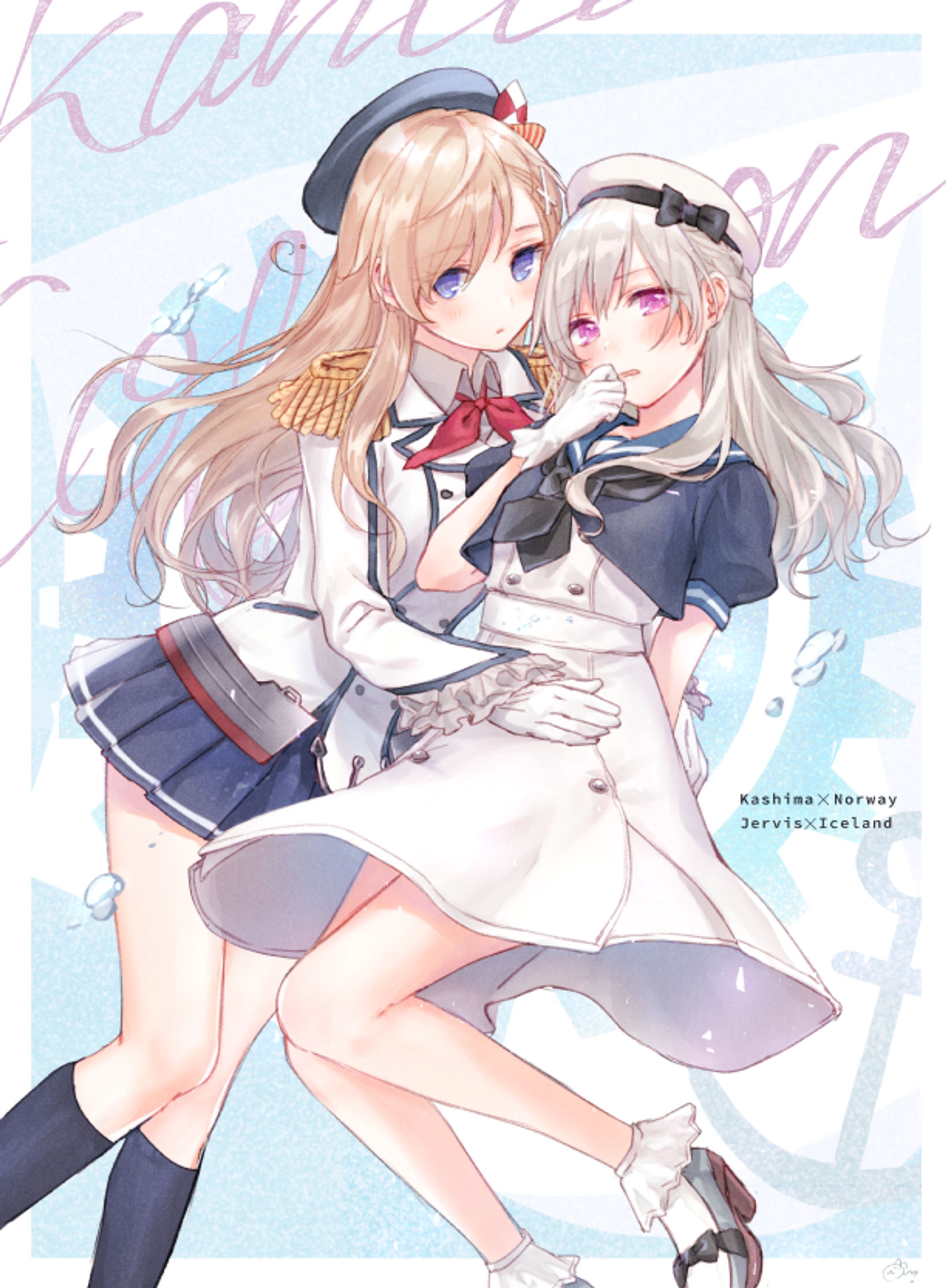 二次創作イラスト-1