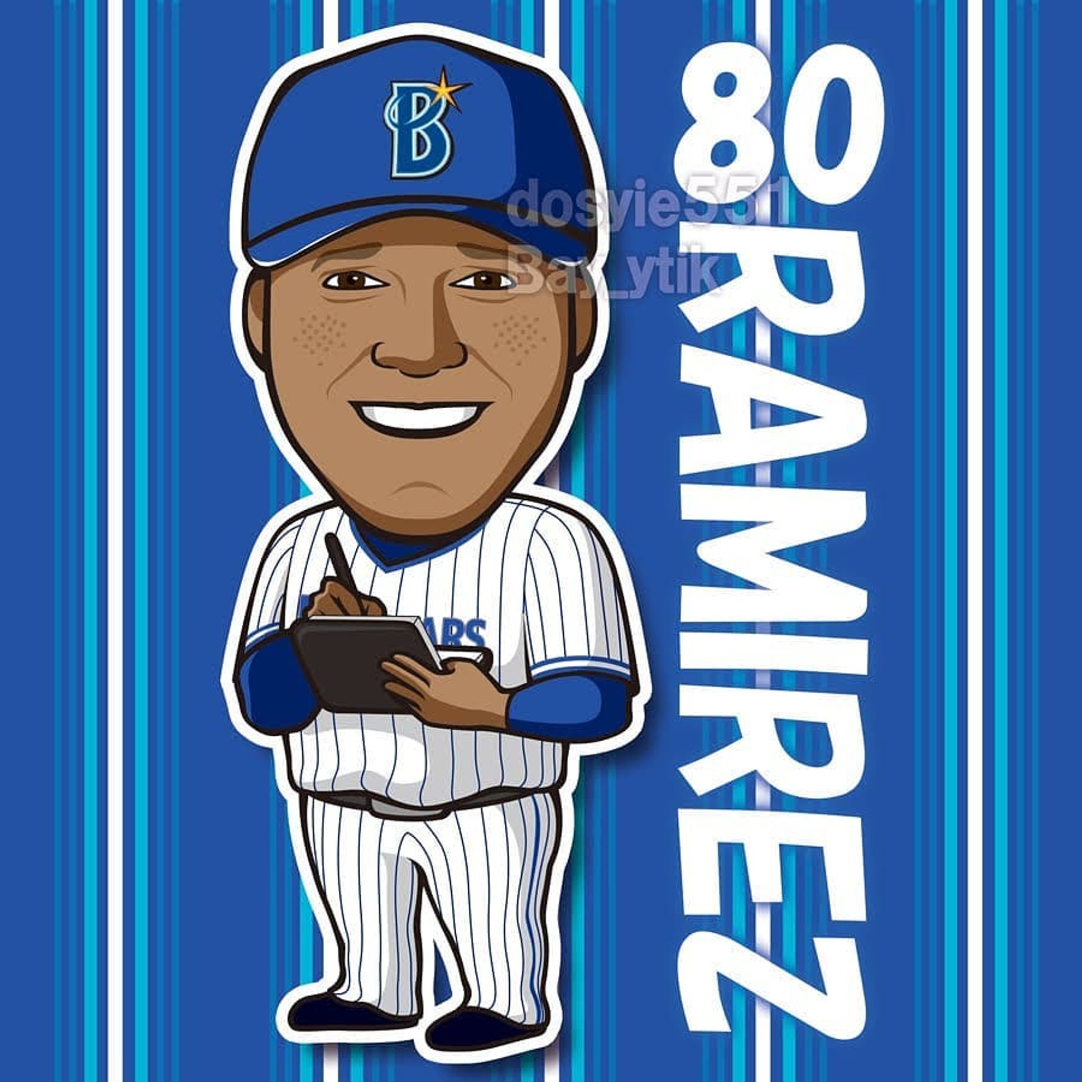 ラミちゃん5年間ありがとう！！
CSに日シリに楽しかったよ！！
今年なんか特にコロナやら怪我人やらで大変だったと思うけど本当にお疲れ様でした！！
優勝できなかったのは残念だけど有終の美を飾れて良かった！！.
.
そしてベイスターズの2020年も今日で終わり！
コロナで異例のシーズンになったけどやっぱり野球がある生活はいいなーと改めて思いましたよ☆
来年は新監督になってどんなチーム・シーズンになるか今から楽しみですな♪
選手の皆さんもお疲れ様でした！！.
.
※イラストご利用の際はお声掛け・dosyie551へのリンクをお願い致します。
#横浜DeNAベイスターズ #横浜denaベイスターズ
#ベイスターズ #横浜ベイスターズ #DeNA #dena #baystars #yokohama #横浜 #プロ野球 #野球 #baseball #プロ野球 #ラミレス #ramirez #5年間ありがとう #お疲れ様 #横浜スタジアム #ハマスタ #イラスト
#illustration #絵 #お絵描き #picture #似顔絵 #portrait #デザイン #design #アート #art-1