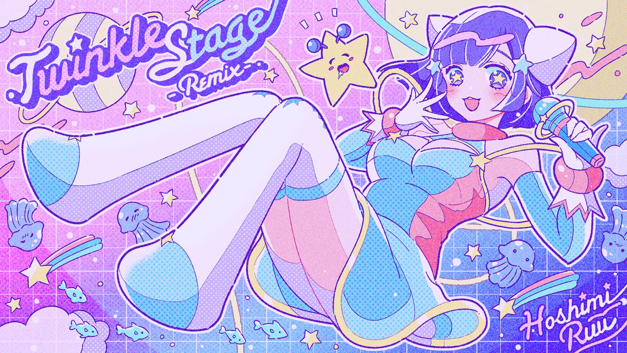 【お仕事】星海るぅ様 MVイラスト-1