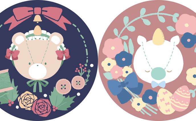 小物、lineデザイン