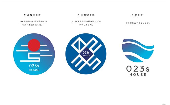 宿泊業　ロゴ・名刺デザイン