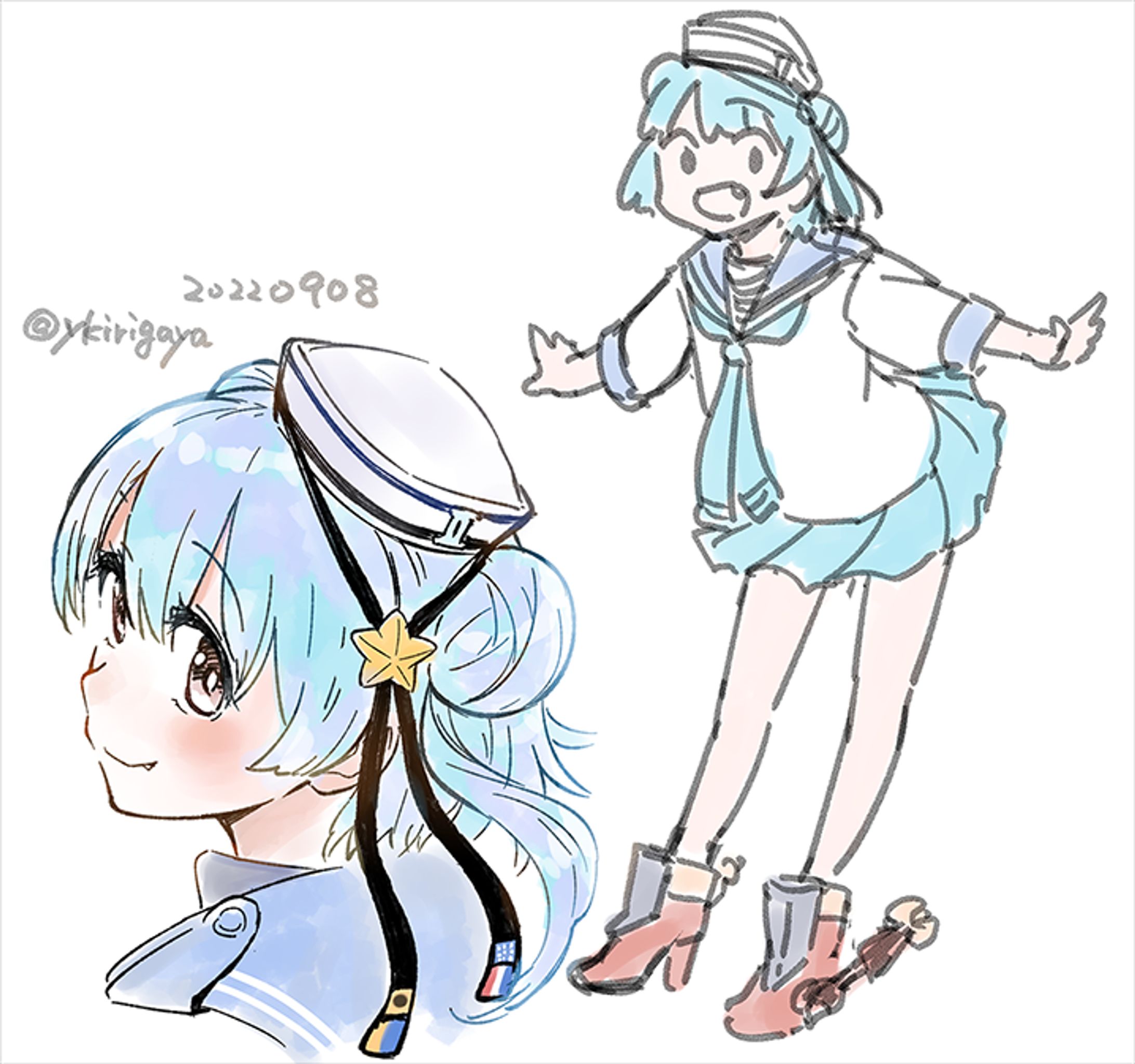 艦これファンアート（サム）-1