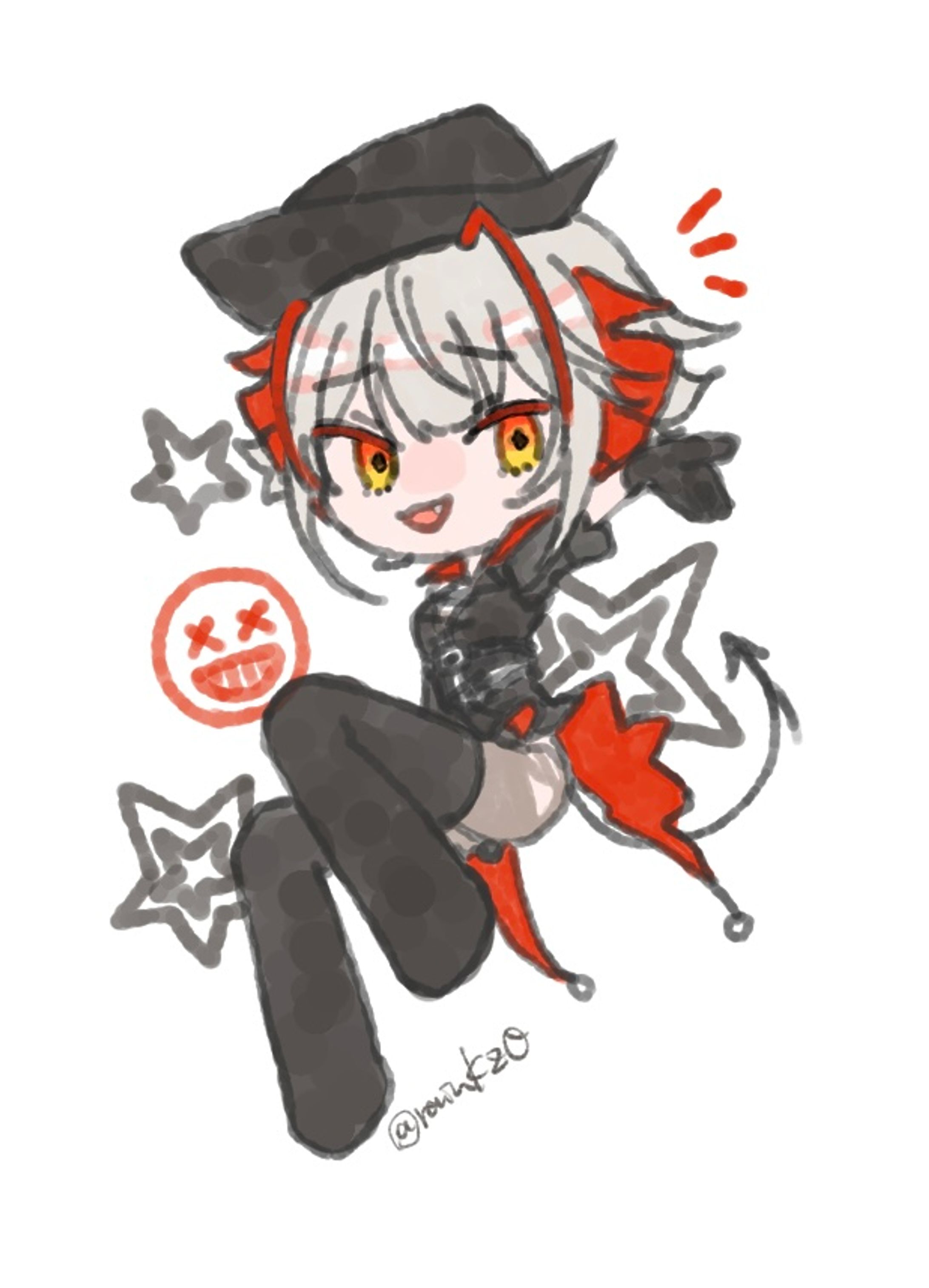 デフォルメイラスト(二次創作)-1