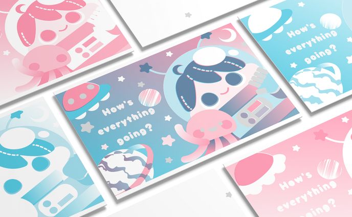 ポストカード『COSMO WORLD』